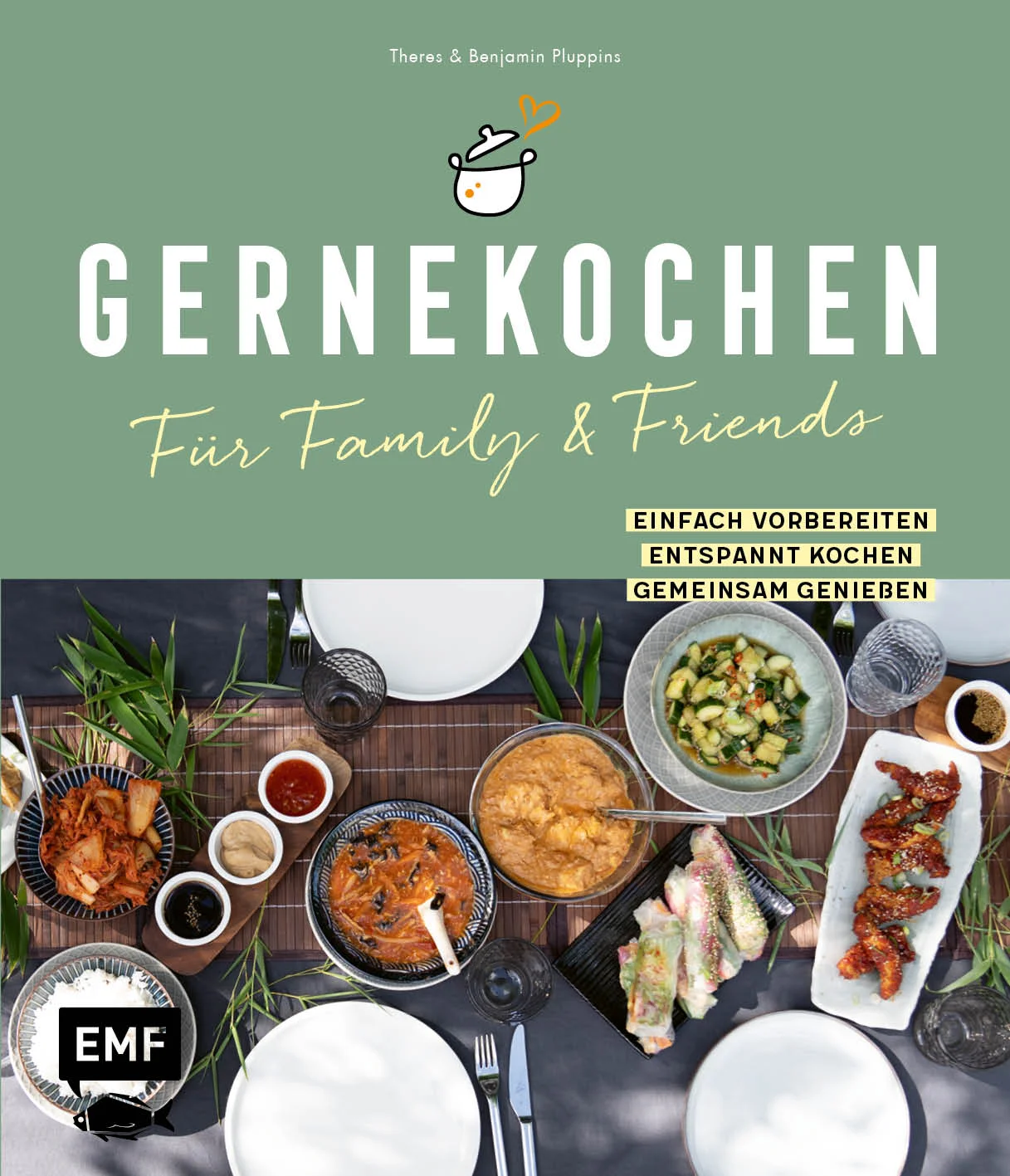 Gemeinsam schmeckt's am besten!Endlich wieder mit Freunden kochen, feiern und genießen! Ob zum gemütlichen Abendessen, dem bunten Länderabend oder dem sommerlichen Grillfest - tauchen Sie ein in die bunte und internationale Rezeptwelt von Theres und Benni vom 