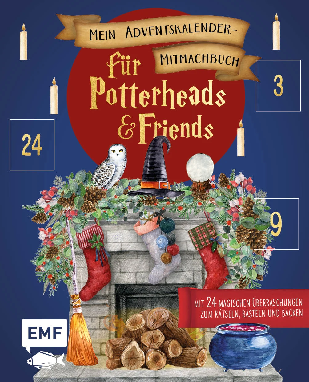 Basteln, Backen, ZaubernDer Advent wird magisch mit Mein Adventskalender-Mitmachbuch für Potterheads and Friends! Tauche ein in die Welt der Hexen und Zauberer und verkürze dir die Zeit bis zum großen Fest mit kniffligen Rätseln, tollen DIY-Projekten und zauberhaften Rezepten!Spannend bis zum Schluss: 24 Projekte hinter jeder SeiteGeheim bleibt geheim: Jede Seite ist mit perforierten Rändern ausgestattet, so kann keiner vorher reinschauen24 knifflige Fragen zu jedem Türchen nur für echte PotterheadsAlohomora! Öffne die 24 Türchen und verzaubere dir die Wartezeit bis Weihnachten...