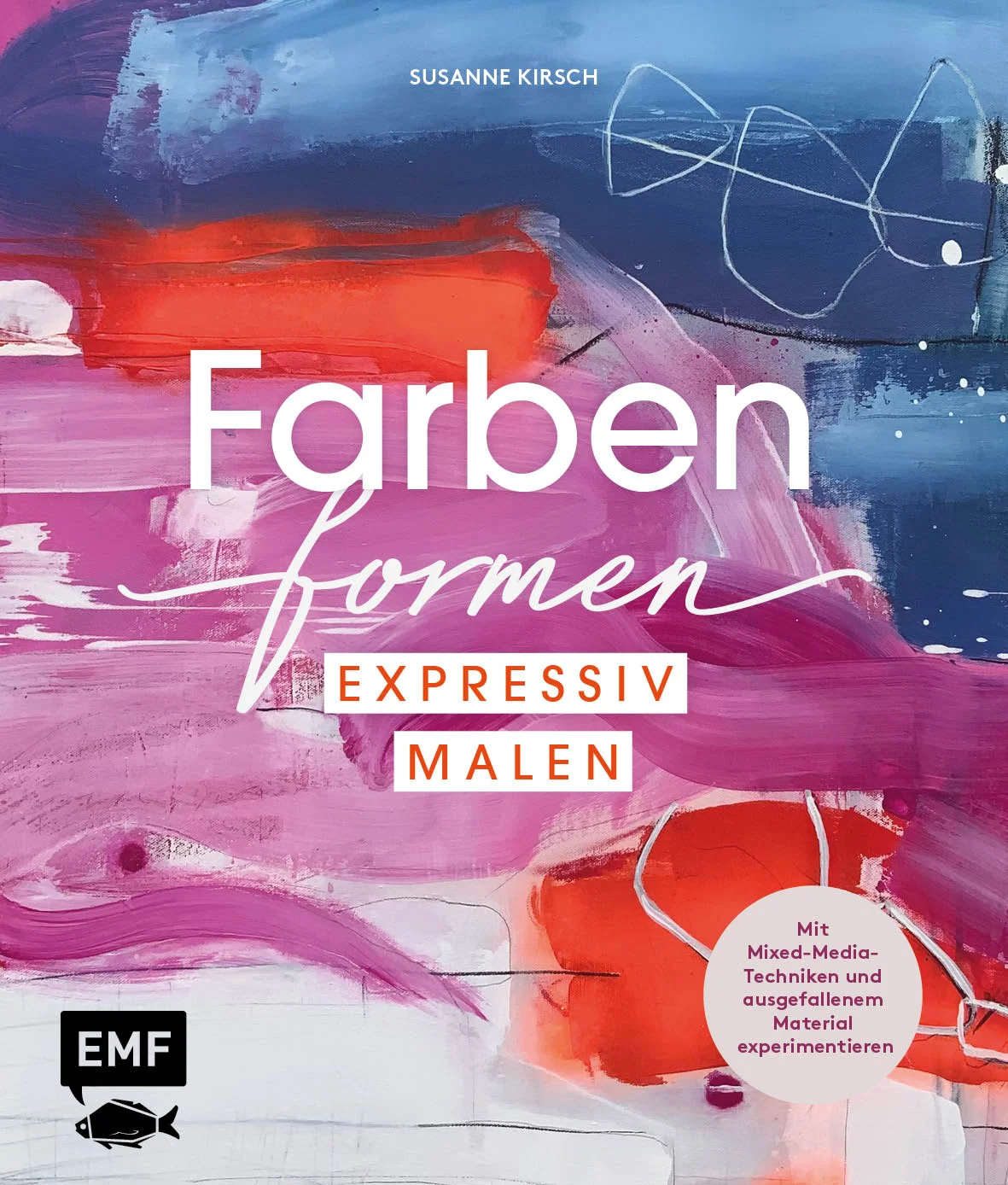 „Malen heißt nicht Formen färben, sondern Farben formen“ – Dieses Zitat von Henri Matisse inspirierte Susanne Kirsch auf dem Weg zu ihrem expressiven Malstil und nun ihrem ersten Buch, in dem sie diese Einstellung und Vorgehensweise weitergeben möchte.Auf Instagram begeistert Susanne Kirsch, aka susannekirsch.art, ihre Follower schon lange mit ihrer mitreißenden Art, abstrakte Kunst neu zu entdecken, sei es mit einem Duschabzieher oder einem Besen als unkonventionelles Werkzeug, um mit vollem Körpereinsatz Leinwände mit bunten Farben und Formen in verschiedensten Medien zum Leben zu erwecken. Die nachvollziehbaren Anleitungen zu allen Grundlagen wie z. B. dem selbstständigen Aufbau einer Leinwand, zu den ausdrucksstarken Projekten und individuell anwendbaren Übungen laden Kreativ-Begeisterte ein, Neues zu wagen.Grundlagen zu Technik und Material sowie deren Anwendung neu entdecken und viel Inspiration findenMit praktischen Übungen Strukturen kreieren und das Gefühl für den Umgang mit verschiedenen Medien festigenKonkrete Projekte und Techniken, die sich individuell auf andere Bilder anwenden lassen, werden Schritt für Schritt erklärt. 