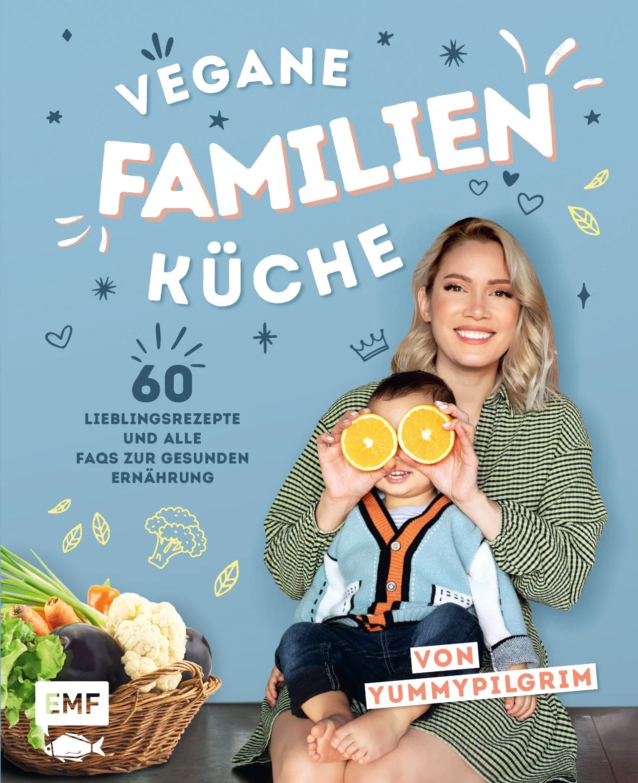 Gesund vegan kochen für deine Kids – mit Youtuberin Mira von yummypilgrim!Vegane Ernährung für Kids? Mira vom Youtubekanal yummypilgrim zeigt, wie's geht. Vom Kleinkindalter an bis in die Schulzeit finden sich in diesem Buch Rezepte, die eine vegane Ernährung für die ganze Familie ganz easy umsetzbar machen. Wie alle benötigten Nährstoffgruppen abgedeckt werden, wie nach dem Baukastenprinzip ein kunterbunter Teller schon für die Kleinsten entsteht und welche Tipps und Tricks Mira in ihrem eigenen Alltag anwendet – finde es heraus und lass dich inspirieren!- Über 60 Rezepte für alle Altersklassen von Klein- bis Schulkind- Mit großem Grundlagenteil von der Ernährungsberaterin Carmen Hercegfi von vegane-familien.de – hier bekommst du alle Infos zu einer abwechslungsreichen und ausgewogenen Ernährung für deine Kids- Erfahre, wie du frischen Wind in den Speiseplan deiner Kids bringst – mit Tipps und Tricks direkt aus Miras KücheMiras Community kennt sie als veganen Foodie und einfallsreiche Köchin, die jede Woche neue Ideen und Inspirationen auftischt. Seien es neue Produkte oder pfiffige Rezepte für den Alltag. In ihrem Kochbuch zeigt die junge Mutter, wie einfach und abwechslungsreich vegane Küche auch für Kids und die ganze Familie sein kann.