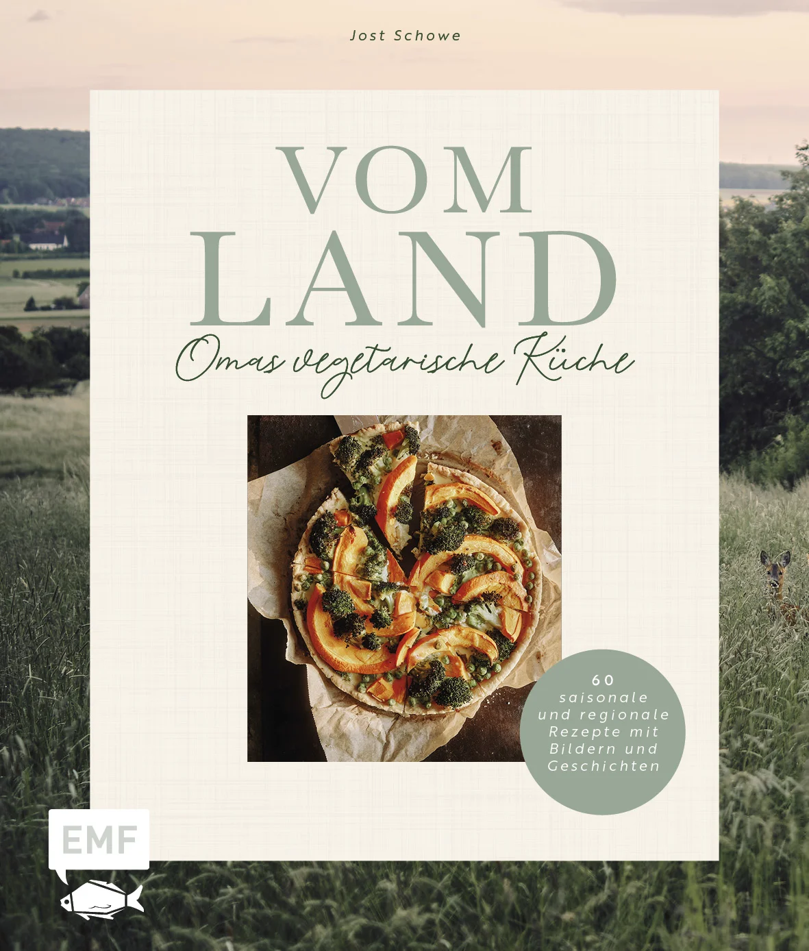 Vegetarische Wohlfühlküche vom Land – zum Ganz-einfach-NachkochenWas passiert eigentlich, wenn der Enkel im Mehrgenerationenhaushalt plötzlich Vegetarier wird und Omas Küche nicht mehr essen kann? Um nicht auf die leckeren Gerichte verzichten zu müssen, hat Jost Schowe zusammen mit seiner Oma ihre Küche 