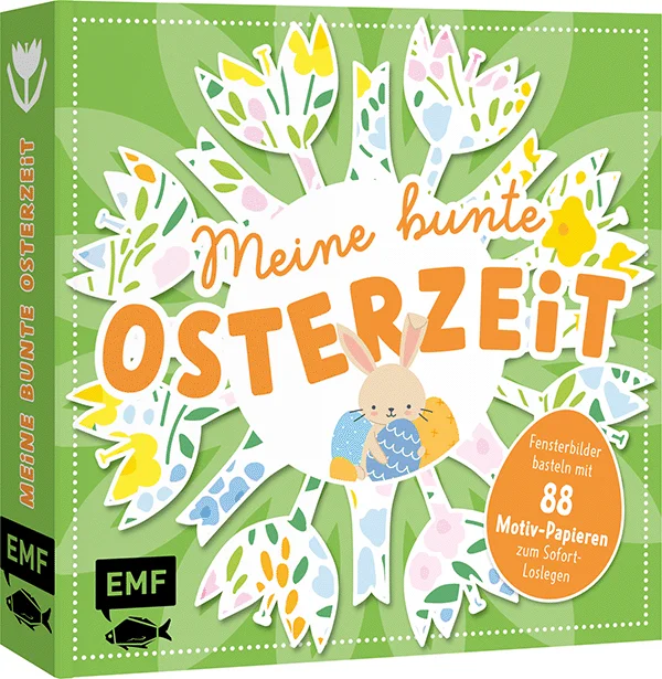 Frühlingshafter Bastelspaß für Kids ab 6 JahrenDieser Bastelblock für Kinder sorgt für große Augen. Aus 88 bunten Papieren zaubern Kinder ab 6 Jahren die tollsten Papierprojekte für Ostern und den Frühling. Durch vorgedruckte Falt- und Schnittlinien gelingen im Handumdrehen frühlingshafte Schneeflöckchen, süße Bienchen, niedliche Häschen und vieles mehr.Falt- und Bastelspaß mit 88 fröhlichen MotivpapierenKinderleichte Anleitungen und vorgedruckte Falt- und Schnittlinien sorgen für Erfolgserlebnisse und leuchtende KinderaugenMit wenigen Materialien tolle Kunstwerke schaffen: Schere und Locher – schon geht’s los!Für Kinder ab 6 JahrenTolles Extra: 8 Geschenkanhänger zum AusschneidenDer Faltspaß kann kommen! Die schönsten Oster- und Frühlingsdekorationen basteln ist mit diesem Bastelbuch kinderleicht. So können die kleinen Künstler dank der kinderleichten Anleitungen richtige Kunstwerke schaffen und gleichzeitig ihre Feinmotorik trainieren. Schere und Locher bereithalten und schon kann es losgehen. 