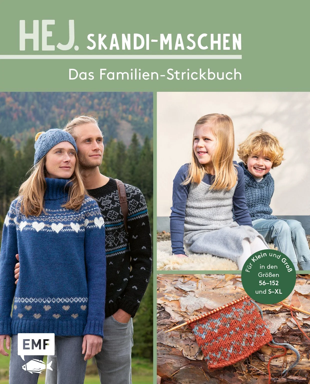 Wohlfühlkleidung im nordischen Stil – für die ganze Familie!In diesem Buch vereinen sich 17 Strickprojekte für Kinder und 19 Kleidungsstücke für Erwachsene, von Pullovern über Handschuhe, Mützen, Stirnbändern bis hin zu Socken. Eine schöne Mischung aus Modellen im typisch nordisch-schlichten Stil und Projekten im Jacquard-Muster. Dank der ausführlichen Anleitungen können die Projekte in den Kindergrößen 56–152 für Mädchen und Jungen und die Unisex-Modelle für Frauen und Männer in den Größen S–XL kinderleicht nachgearbeitet werden.17 Kleidunggstücke und Accessoires für Kinder (Größen 56–152) und 19 Modelle für Erwachsene (Größen S–XL)Zeitlose Pullover-Modelle, Mütze, Schal, Socken, Handschuhe und Co. für Mädchen, Jungen, Frauen und MännerMit einem ausführlichen Grundlagenteil, damit auch Anfänger*innen gleich loslegen könnenInklusive kleiner Musterbibel zum Einstricken von skandinavischen Mustern in eigene ProjekteDie skandinavischen Designs bestechen mit ihrer Zeitlosigkeit. Mit den einfachen Anleitungen können sie hier bereits für die Kleinsten, in Windelhosen oder Stramplern, für ältere Kinder im süßen Trägerkleid oder der coolen Weste und auch für Erwachsene in den gemusterten Fair Isle-Pullovern und Fäustlingen gestrickt werden – die Möglichkeiten sind unbegrenzt! Stricke deine Familie warm, bequem und angesagt durch den Winter!