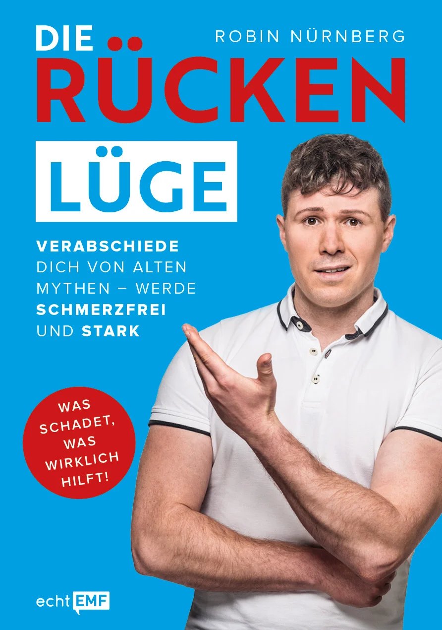 Keine Frage, Beschwerden im Bewegungsapparat gehören zu den Volksleiden unserer Gesellschaft. Ob in der Freizeit oder Arbeit, häufig hören wir Sätze wie: Schone deinen Rücken! Hebe keine schweren Gewichte! Joggen ist ungesund für die Rückenmuskulatur! Doch hättest du gedacht, dass diese Alltagsweisheiten falsch sind?In seinem ganzheitlichen Rückenbuch räumt der erfahrene Physiotherapeut Robin Nürnberg mit genau solchen Mythen auf. Er erklärt, wie du deine Schmerzen besser verstehen lernst und was auch scheinbar unabhängige Organe wie der Darm mit Rückenbeschwerden zu tun haben können. Auch bietet er Soforthilfe bei akuten Erkrankungen und stellt nachhaltige Lösungsansätze bei anhaltenden Rückenschmerzen vor.Praktische Übungen und fundiertes Wissen helfen, Rückenleiden zu lindern und künftigen Schmerzen vorzubeugen – ganz gleich, ob du deinen Rücken nach einer Verletzung oder Operation rehabilitieren möchtest oder deine Körperhaltung und Beweglichkeit verbessern möchtest. Dieses Handbuch bietet dir alle Werkzeuge für eine belastbare, gesunde Körperrückseite.Du wirst erstaunt sein, wie viele Glaubenssätze zur Rückengesundheit veraltet sind und was du selbst alles für einen schmerzfreien Rücken tun kannst - ganz nach dem Motto des Autors: Deine Diagnose ist nicht dein Schicksal!