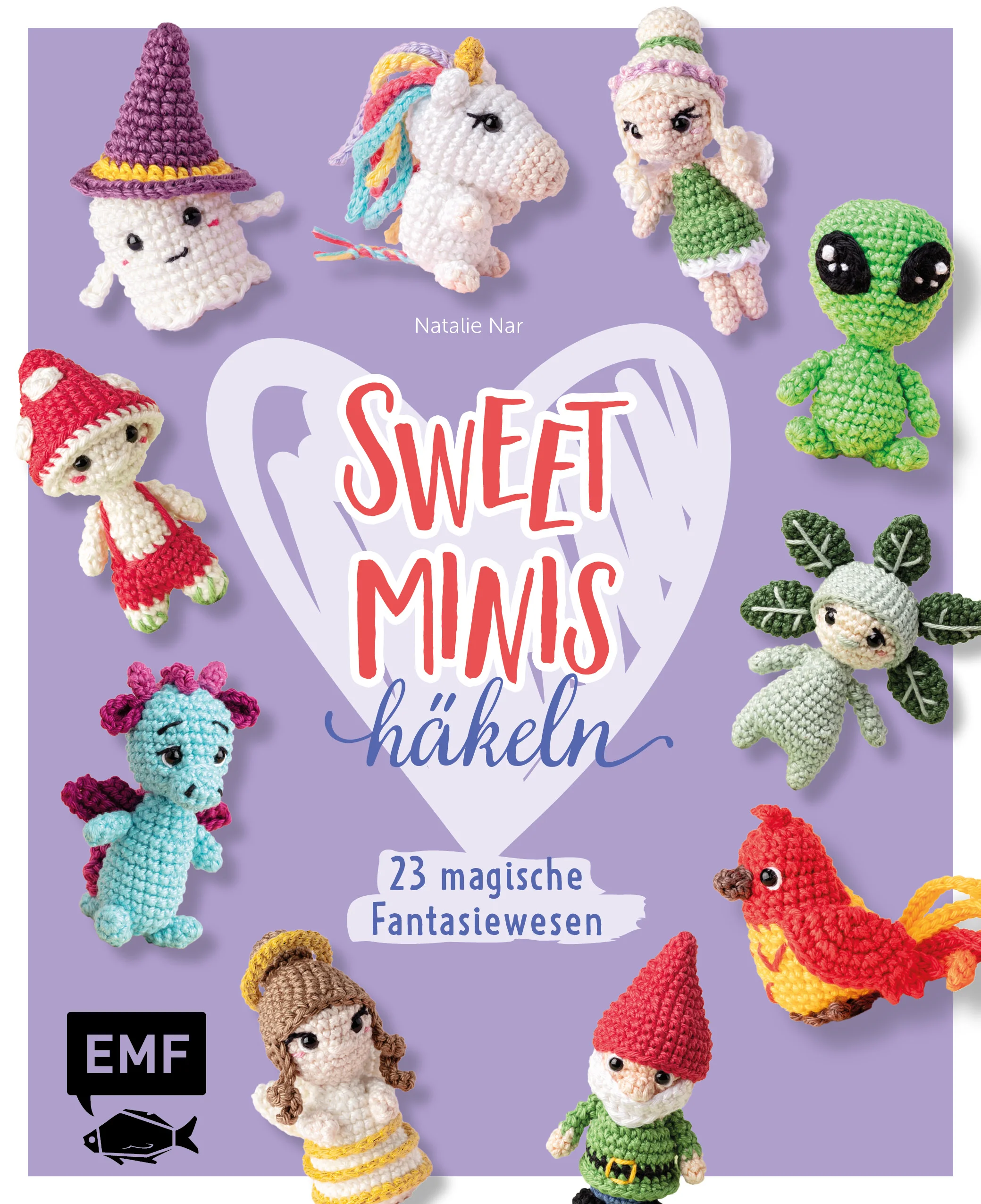 Amigurimi-Fans aufgepasst: Diese 23 supersüßen Mini-Fantasiewesen sind ruckzuck für Schlüsselringe, Tasche und Co. gehäkelt!Amigurumis häkeln 2go: Die niedlichen Figuren im Mini-Format sind schnell umgesetzt und benötigen nur eine geringe Menge an Garn. Die perfekten Projekte für unterwegs und zwischendurch – oder für den einfachen Einstieg ins Häkelhobby! Jetzt mit Wichtel, Einhorn, Meerjungfrau, Geist und noch vielen mehr die Amigurumi-Sammlung erweitern.23 zauberhafte Fantasiewesen  im Mini-Format häkelnSchnelles Futter für die Häkelnadel für alle Amigurumi-Fans und Häkel-Anfänger*innenPerfekt zum Verschenken und als süße Anhänger für Schlüsselbund, Geschenke und mehrDiese Amigurumis 2go erobern im Nu die HerzenVom Phoenix bis zum Engel – In diesem Buch sind alle magischen Wesen zu finden, die man sich wünschen kann. Schnell gehäkelt, lassen sie die Herzen von Groß und Klein höher schlagen. Perfekt als Geschenk, aber auch zum Selbstbehalten als Schlüsselanhänger, Glücksbringer oder niedliche Deko. Vorsicht, Suchtgefahr!