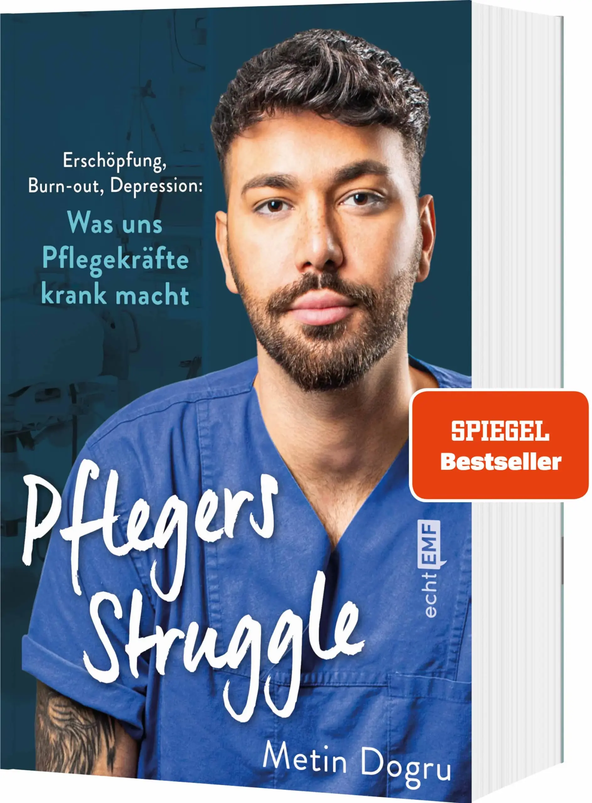Pflegekräfte sorgen sich um das Wohl ihrer Patienten, aber wer sorgt sich eigentlich um die Pflegenden? Schichtdienst, Schlafmangel und Unterbesetzung auf den Stationen verursachen hohen Stress – und der macht krank! Metin Dogru kennt die hohe Belastung aus eigenem Erleben, er erzählt offen, wie er selbst psychisch erkrankte – und wie er den Weg aus dem Tief herausfand und bis heute dagegen ankämpft. Sein Buch legt die Missstände offen, aber es ist auch eine Ermutigung für alle Pflegenden, gut für sich selbst zu sorgen, damit sie ihren Beruf auch weiterhin lieben können.