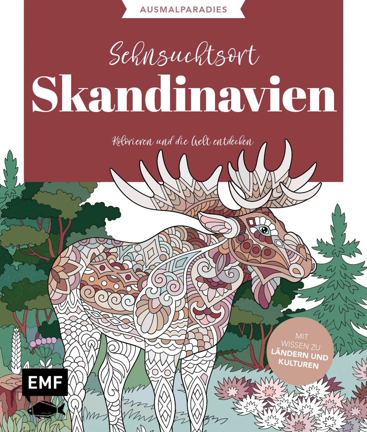 Entdecke den Zauber Skandinaviens mit dem neusten Teil der Ausmalreihe 