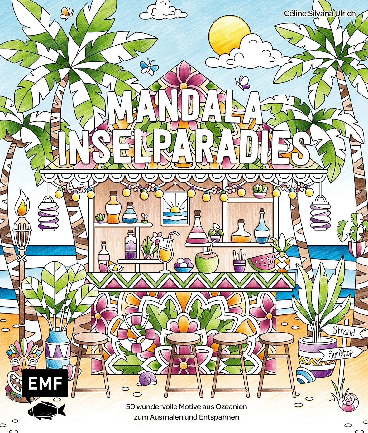 Tauchen Sie in fantasievolle, exotische Inselwelten ab und entfliehen Sie mit Farben und Formen dem Alltagsstress!Genau das gelingt Ihnen mit diesem wunderschön illustrierten Ausmalbuch. Die exotischen Motive aus der fernen Inselwelt Ozeaniens sorgen mit ihren liebevollen Details für jede Menge Ausmalfreude und sprühende Fantasie. Also ran an den Stift und rein ins Mandala-Ausmalglück!Entspannende Motive aus Ozeanien mit zahlreichen Details zum AusmalenLiebevoll illustriert von Céline UlrichMit einem ausführlichen Grundlagenteil zur KolorationMit vielen wertvollen Ausmal-Tipps vom ProfiPerfekt für alle Reise- und Ausmal-Fans