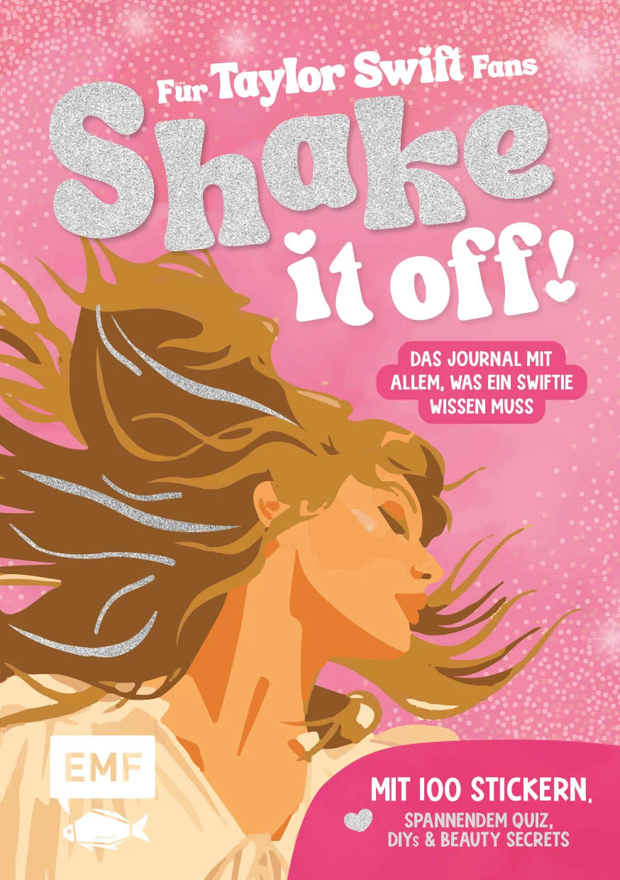 Get ready for the next show - Das ultimative Journal für alle Taylor Swift-Fans!Mit über 100 Stickern, extra vielen Mitmachseiten und Challenges.Das ultimative Journal für alle Taylor Swift-Fans beinhaltet 55 Wochenübersichten und viele Kreativseiten. Die 12 unterschiedlichen Themenmonate bringen mit ihren trendigen Motiven Abwechslung in jeden Fan-Alltag.Bullet Journaling: Selbstständig den Alltag strukturierenKreativität entdecken: Viele großartige Kreativ-Anregungen und ChallengesBringt Schwung und Struktur ins Jahr, egal ob in der Schule, der Uni, dem Job oder daheimFür Taylor Swift-Fans ab 10 JahrenIn diesem Journal findet ihr: Ein Quiz zu Taylor, Rätsel mit Songtexten, Make-Up-Tutorials, Fun Facts, eine Konzert-Checkliste, Konzert-DIYs (z.B. Freundschaftsarmbänder) u. v. m.