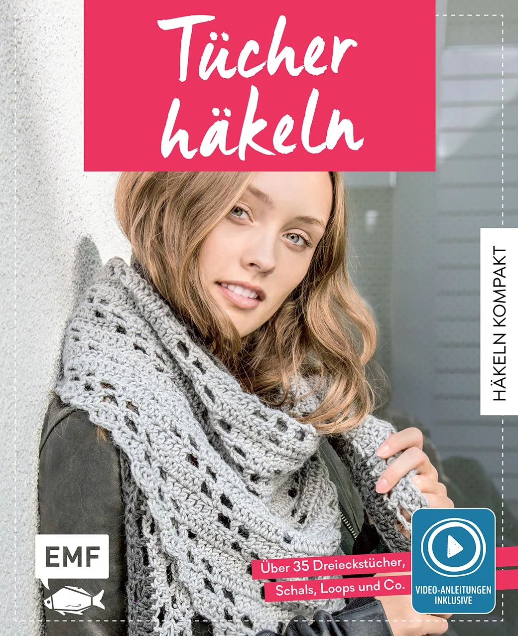 Geballter Häkelspaß mit Tüchern96 Seiten voller Projekte für viele tolle Häkelstunden, und dank der ausführlich illustrierten Schritt-für-Schritt- sowie Video-Anleitungen zu allen Grundlagen ist das Nacharbeiten gar kein Problem. Diese Tücher machen süchtig!Über 35 Tücher und Schals für jede JahreszeitRaffinierte Ruck-zuck-Schals und zarte Dreieckstücher sorgen für AbwechslungBesonders anfängertauglich dank Schemazeichnungen und HäkelschriftenHier gibt es Nachschub zu einem Thema, von dem man nie genug bekommt. Ob lässige Dreieckstücher, edle Stolen oder filigrane Schals – die hier versammelten 35 Modelle sind jederzeit das ideale Accessoire. Von luftig-leicht bis kuschlig-warm, von Zopfmustern bis zu filigranen Lochmustern, hier ist für jeden und jede Jahreszeit etwas dabei. „Tücher häkeln“ ist dank der Schemazeichnungen und Häkelschriften ideal für Einsteiger*innen, die sich an erste spannende Muster und Formen wagen möchten.