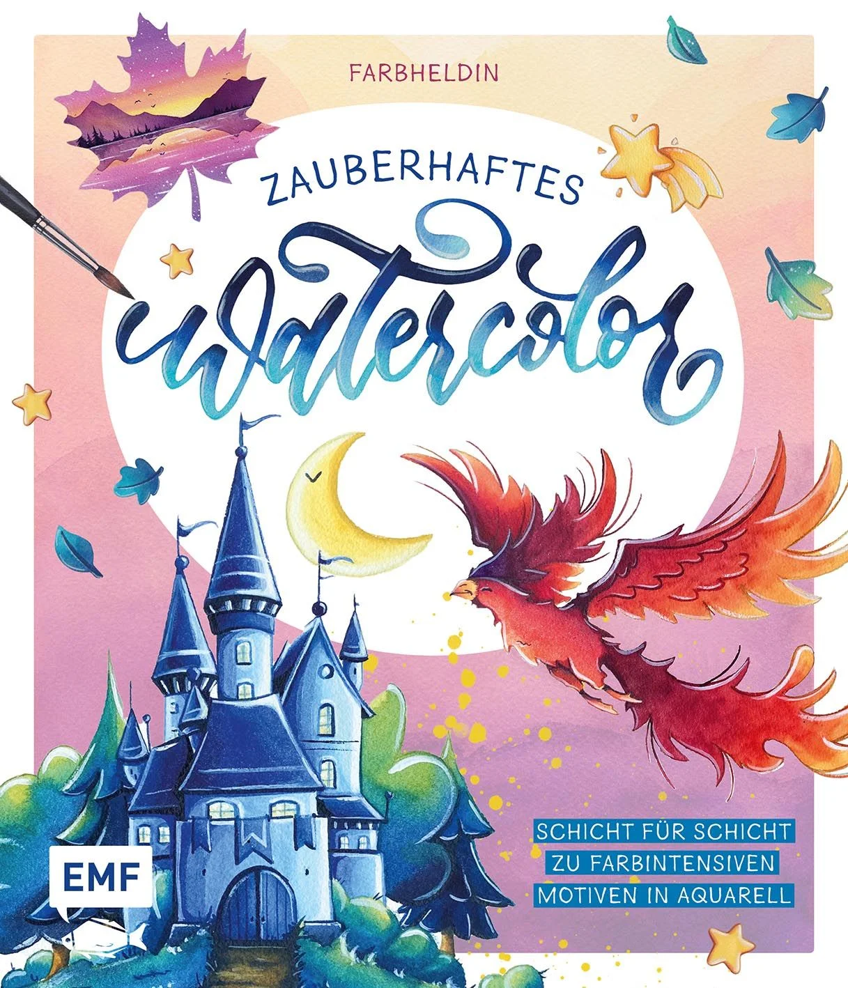 Magisches Watercolor – Zaubere fantastische, farbintensive Bilder aufs Papier!Ob Einhörner, Zaubertränke oder Hexenhäuschen: Carolin Hensler, auf Instagram besser bekannt als @farbheldin, kreiert besondere Motive, die in die Welt der Magie entführen. Ihre Kunst bezaubert durch eine überwältigend kontrastreiche Farbigkeit, die Freude aufkommen lässt. Lass dich in die magische Watercolor-Welt entführen und bringe mit den zahlreichen Step-Anleitungen zauberhafte Motive ganz einfach selbst mit Pinsel auf Papier!Zaubertrank, Einhorn, Hexenhäuschen & Co. Schritt für Schritt selbst malenAlle Grundlagen zu Material und Techniken inklusiveEinfach lernen, wie mit Watercolor beeindruckende Motive voller Farbe aufs Papier gezaubert werden könnenFarbintensive Motive voller Magie, die glücklich machen