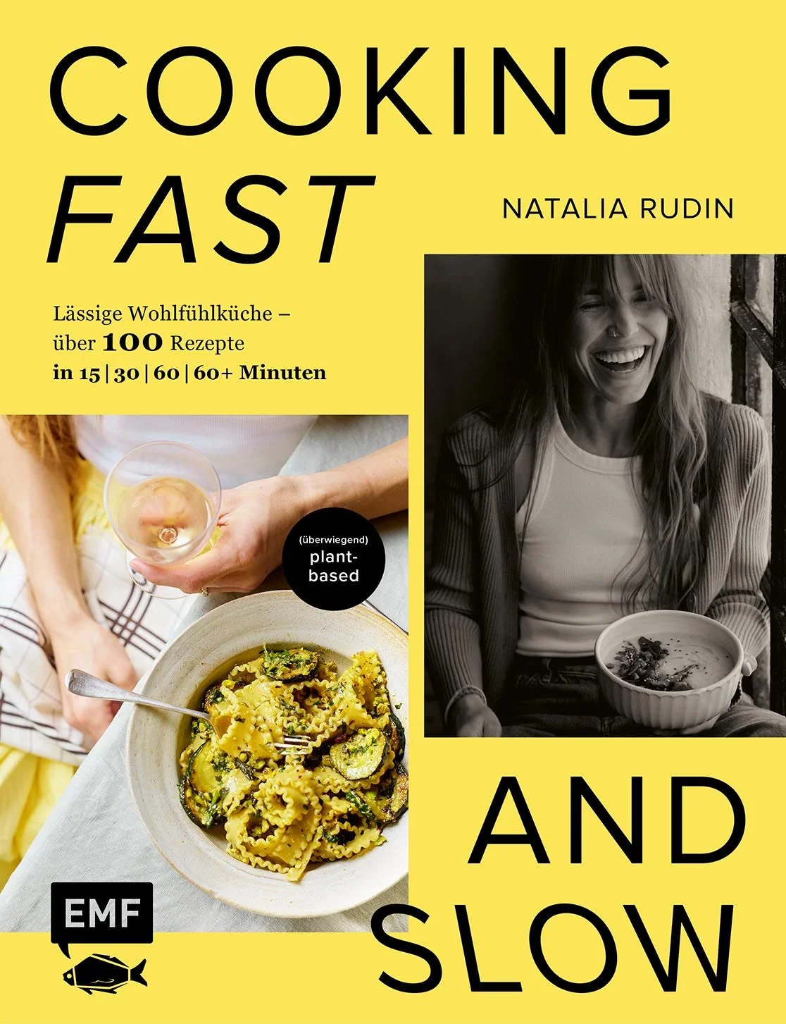 Natalia Rudin zaubert mit Leichtigkeit einfach köstliche Gerichte, die stets Lust machen auf mehr. Mit einem feinen Gespür für das Besondere kreiert sie aus einfachen Zutaten mit wenig Aufwand immer wieder aufs Neue alltagstaugliche Lieblingsgerichte und bringt auch dann Vielfalt auf den Frühstücks-, Mittags- und Abendtisch, wenn es mal richtig flott gehen muss. Doch kommen auch das ausgedehnte Wochenendfrühstück oder Schlemmerabende mit Familie und Freunden nicht zu kurz. Ist mal richtig Zeit, darf ausgiebig in Töpfen gerührt oder in Öfen geguckt werden – so wird das Kochen Teil des Happenings.15 | 30 | 60 | 60+ Minuten: Über 100 vielseitige Lieblingsrezepte für den modernen Alltag Rezepte mit Herz und Seele: Natalia katapultiert alltägliche Zutaten wie Tomaten, Hülsenfrüchte, Joghurt, Gewürze oder Nudeln in Sphären, die einfach glücklich machen – jedes Rezept funktioniert auch rein veganWenig Aufwand, immer lecker: Frühstück, Mittag- oder Abendessen, Saucen, Dips, Dressings, Süßes oder als Meal PrepSo einfach geht elegant – so elegant geht einfach, ganz egal, wie viel Zeit gerade bleibt!