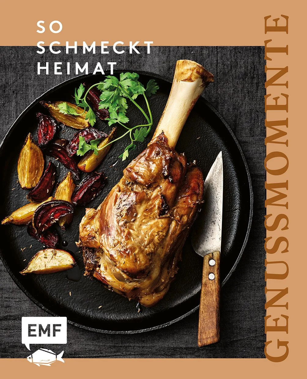 Die Heimat auf dem Teller!Herzhaft, bodenständig und voller Erinnerungen – die Heimatküche steht für echten Genuss und liebevolle Traditionen. Dieses Kochbuch nimmt Sie mit auf eine kulinarische Reise durch Deutschlands Küchen und bringt die besten Rezepte aus Omas Zeiten zurück auf den Tisch.26 abwechslungsreiche Rezepte für jeden Geschmack und jede GelegenheitWissenswertes rund um die deutsche Küche, Guide für den perfekten Fleischwaren-Einkauf & Saisonkalender Modernes Design und handliches Format zum Hammer-PreisVon klassischen Sonntagsbraten und deftigen Eintöpfen bis hin zu fluffigen Topfenbällchen und süßen Mehlspeisen – entdecken Sie die Gerichte, die Generationen geprägt haben.