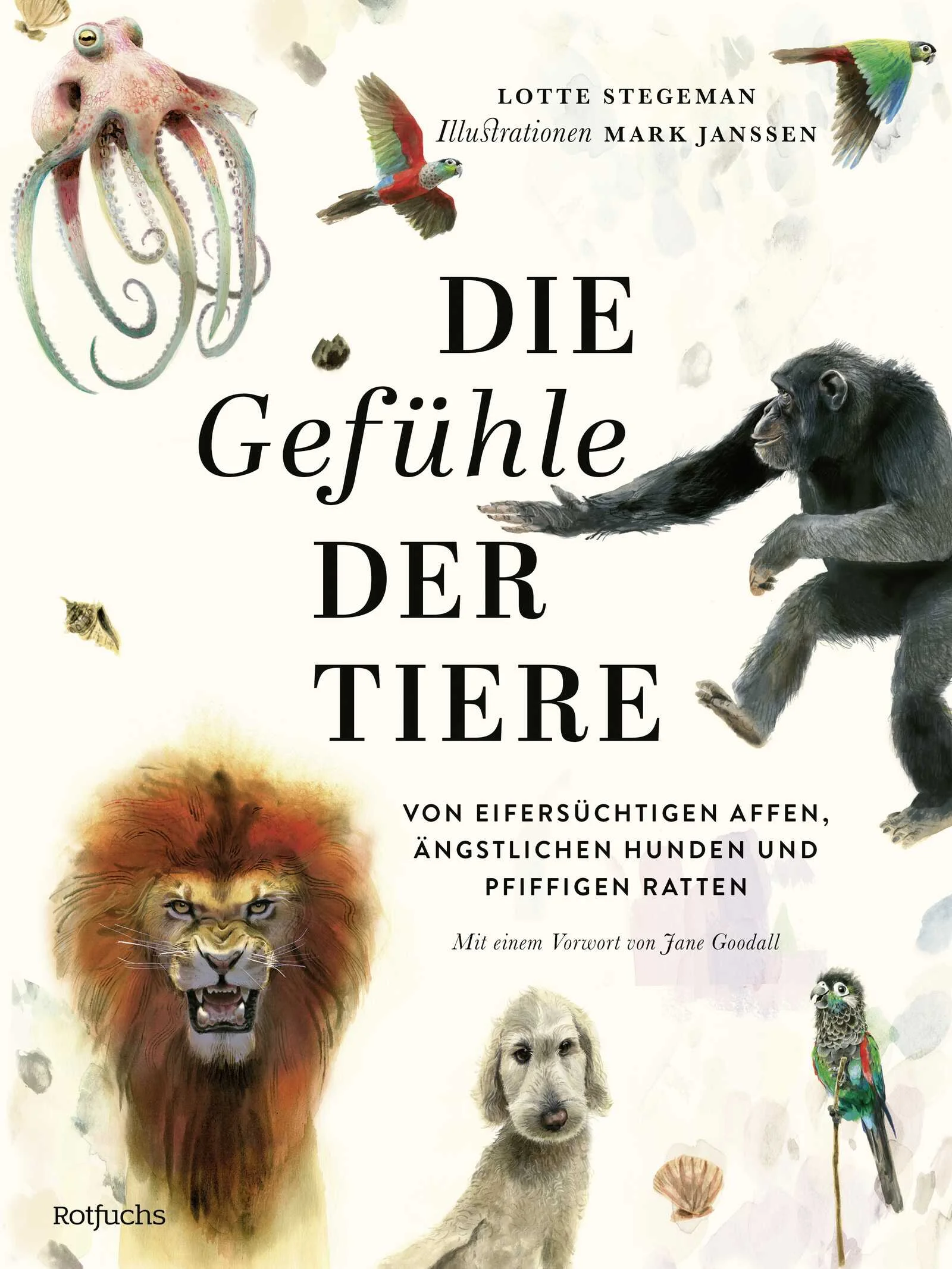 «Dieses Buch ist vollgepackt mit wundervollen Geschichten über Tiere, die beweisen, dass diese alle möglichen Gefühle empfinden, genau wie wir (...). Nach der Lektüre wird man Tiere nicht nur lieben, sondern sie auch besser verstehen.» Jane GoodallAuf kindgerechte Weise beschreibt die niederländische Journalistin Lotte Stegeman, dass Tiere ebensolche Emotionen empfinden und zeigen wie wir Menschen. Sie trauern und lieben, empfinden Eifersucht oder Ekel, sind ängstlich, glücklich oder mitfühlend. Dabei geht es ebenso um Haustiere wie wilde Tiere, Meeresbewohner oder Tiere der Lüfte. Mithilfe von Untersuchungen, Experimenten und Anekdoten zeigt Lotte Stegeman, wie nahe Tier und Mensch sich sind.Mit einem Vorwort von Jane Goodall und wunderschönen Illustrationen von Mark Janssen.