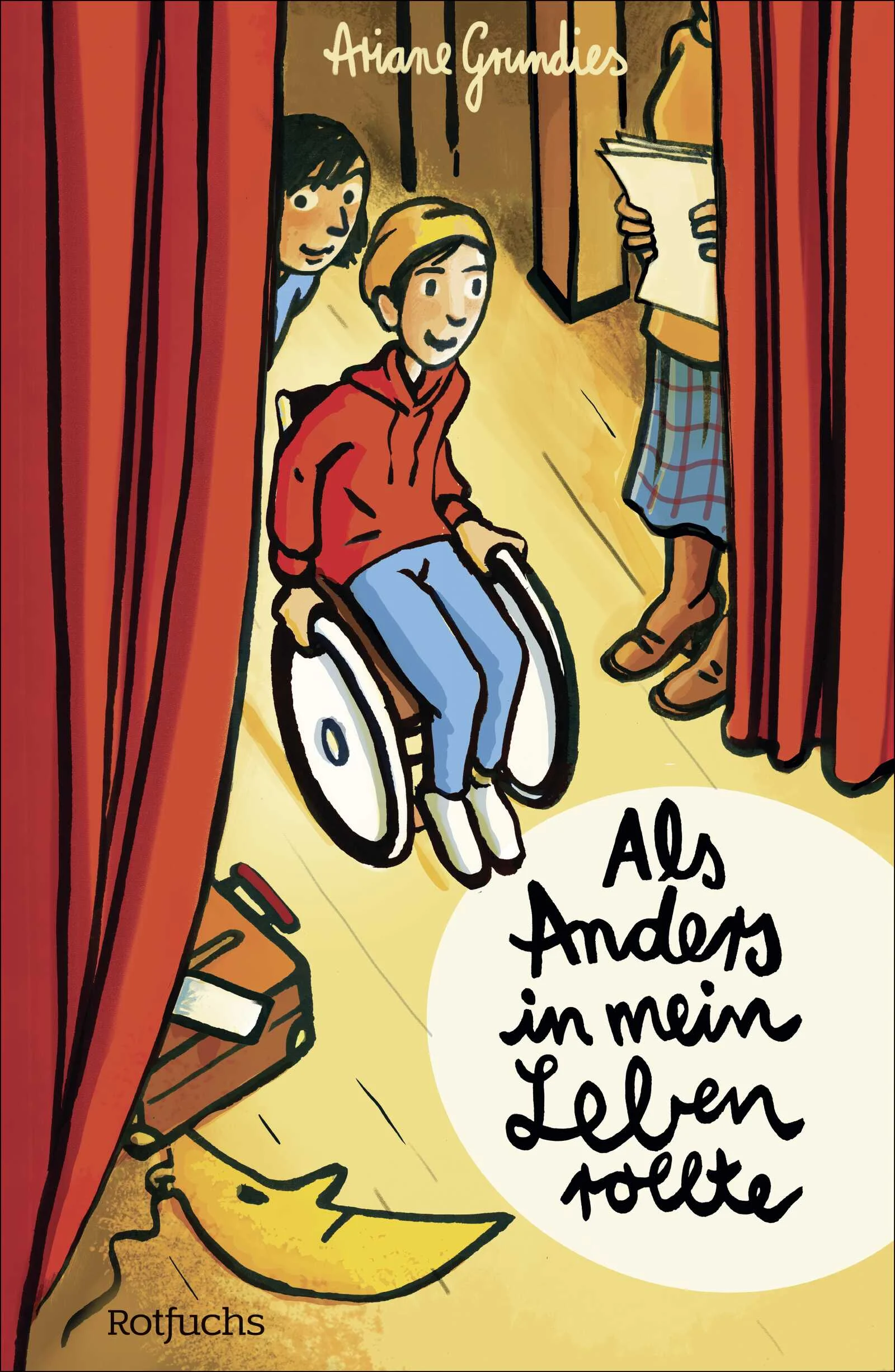 Vorhang auf für Anders, den Retter in der Not! Eine inklusive Geschichte voller Witz und EmpathieIn Ronjas Leben herrscht das Vollchaos, nachdem sie erfahren hat, dass sich ausgerechnet ihre überkorrekten Eltern trennen wollen. Dann kommt auch noch ein neuer Mitschüler namens Anders in die Klasse, der im Rollstuhl sitzt. Ronja hat gerade überhaupt keinen Nerv dafür, mit Anders besonders feinfühlig oder «korrekt» umzugehen und sich für ihn ein Bein auszureißen. Aber genau das mag Anders an ihr. Ronja wiederum braucht dringend jemanden an ihrer Seite, um den neuen Freund ihrer Mutter samt obernerviger Kinder zu überstehen. Und da scheint Anders genau der Richtige zu sein.Mit fröhlichen Illustrationen von Regina Kehn