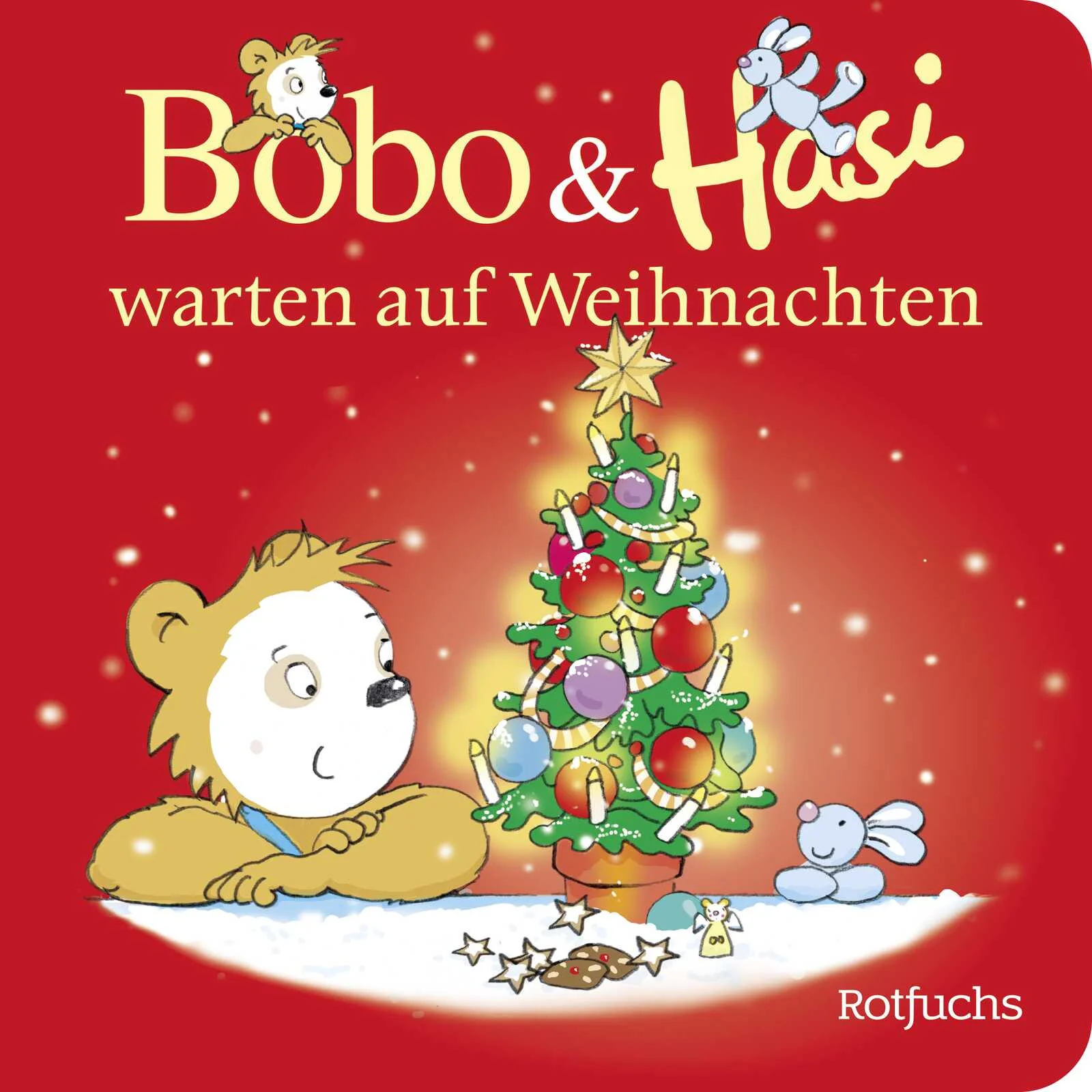 Mit Bobo & Hasi macht sogar das Warten auf Weihnachten Spaß! Die Pappbilderbücher passen in jeden Nikolausstiefel.Wie lange dauert es denn noch bis zur Bescherung?! Bobo & Hasi sind schon so gespannt. Damit das Warten schneller geht, zählen sie Schneeflocken und singen Weihnachtslieder. Und dann ist es tastächlich soweit ... fröhliche Weihnachten, Bobo & Hasi!