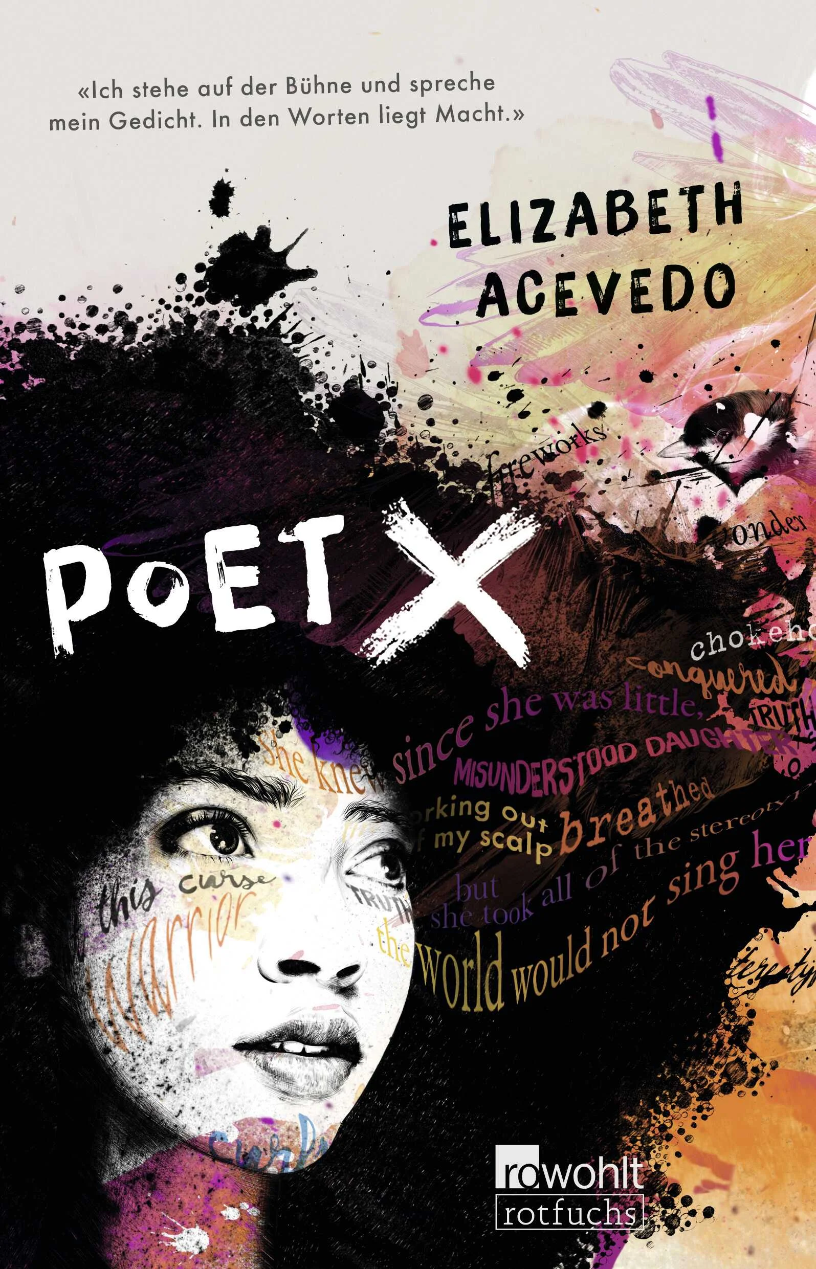 Der herausragende Debütroman der US-Poetry-Slammerin Elizabeth AcevedoXiomara hat ihre Worte immer für sich behalten, so wie ihre strenggläubige Mutter es verlangt. In ihrem Viertel in New York übernehmen stattdessen Fäuste das Reden. Doch X hat Geheimnisse: ihre Gefühle für Aman aus ihrer Klasse; ihr Notizbuch voller Gedichte, das sie unter dem Bett versteckt – und ein Slam-Poetry-Club, der all diese Geheimnisse ans Licht bringen wird. Denn auf der Bühne bricht Xiomara schließlich ihr Schweigen und verlangt, von allen gehört zu werden.Für Fans von Angie Thomas und Sarah CrossanÜbersetzt von der deutschen Poetry-Slammerin Leticia Wahl