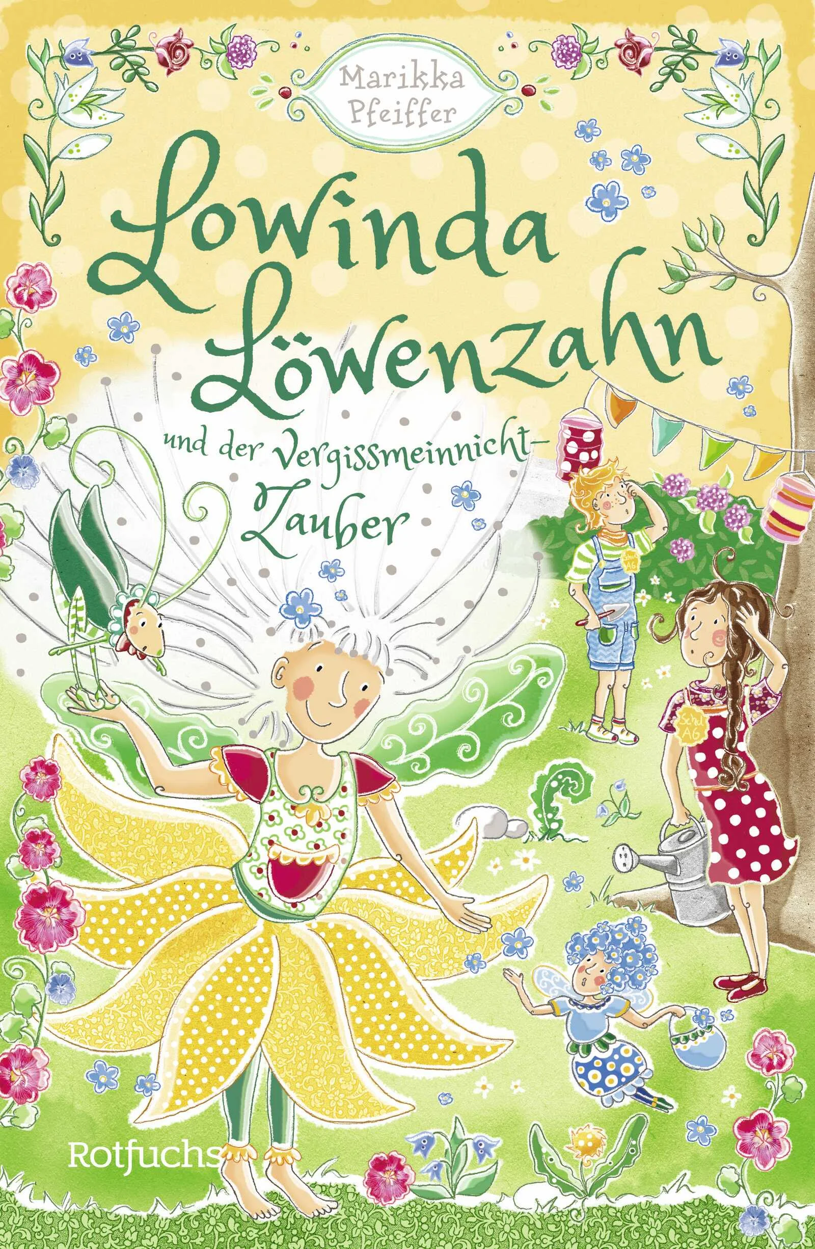 Seit Polli und Luk entdeckt haben, dass der kleine Schulgarten voller magischer Geheimnisse ist, erleben sie mit ihren neuen Freunden aus dem Feenreich viele Abenteuer. Und jetzt hat die kleine Blumenfee Lowinda Löwenzahn die beiden sogar zum Mondscheinfest eingeladen! Aber dann verhält sich ihr Lehrer Herr Birnbaum auf einmal sehr merkwürdig: Er plant tatsächlich, den Garten stillzulegen und das Grundstück zu betonieren! Ist hier etwa ein Vergiss-mein-doch-Zauber am Werk? Polli, Luk und ihre Freunde Lowinda Löwenzahn und Herr von Gomp müssen schnell handeln. Ob es ihnen gelingt, den Spuk zu beenden und den magischen Garten zu retten?Band 2 der ganz wundersamen Reise in die Magie der Natur ...