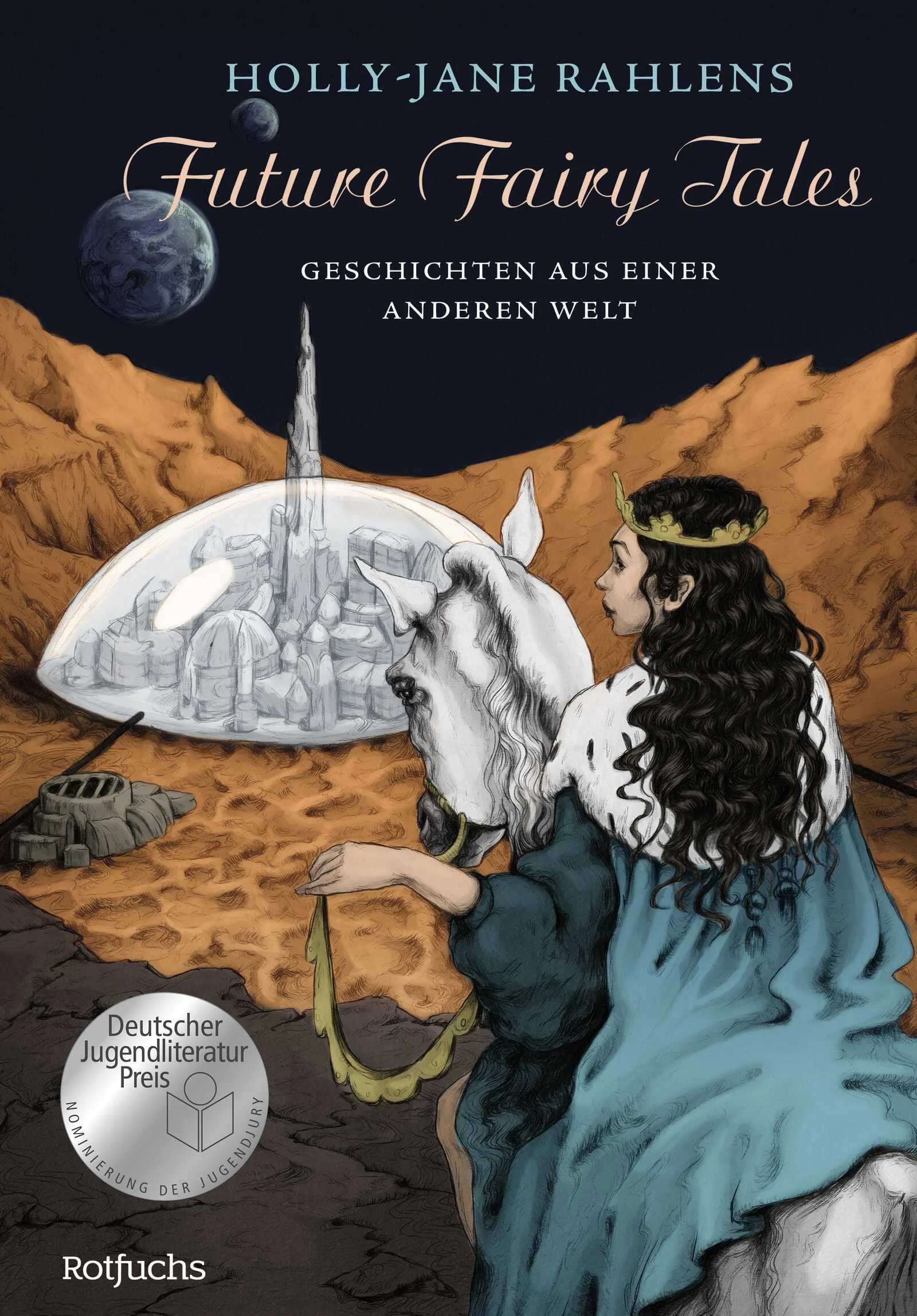 Ein besonderes Märchenbuch für starke Mädchen – und für die Frauen, die sie auf ihrem Weg begleiten. Holly-Jane Rahlens zeigt mit diesen höchst originellen Märchenvariationen ihr ganzes Können: Ob Aschenputtel, Rapunzel oder Sterntaler, die Autorin spielt gekonnt mit Märchenmotiven und erzählt sie aus einer futuristischen Perspektive völlig neu. Dazu liefert sie unterschiedlichste Erzählweisen, vom Tagebucheintrag über Kurzgeschichte, Drehbuch oder Gedicht bis hin zum Blogeintrag. Es sind Texte voller Humor und Tiefe, Emotion und literarischem Erfindungsgeist. Und wie nebenbei entsteht für den Leser eine ganz neue Welt in der fernen Zukunft.