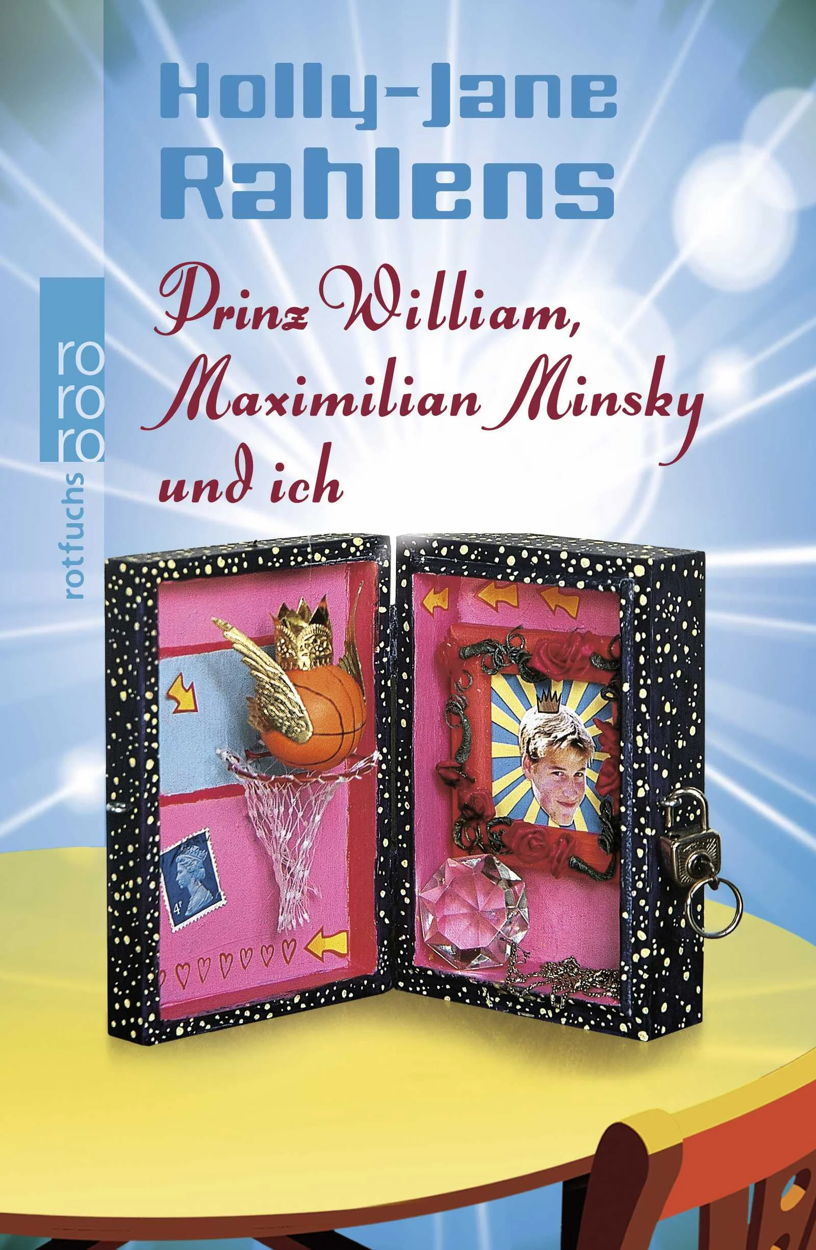 Über die Liebe zu den Sternen, den Stars und den IrdischenBerlin 1997: Nelly Sue Edelmeister ist zukünftige Weltraumforscherin, brillante Schülerin und – total verliebt. Und zwar in den fünfzehnjährigen Prinz William! Lucy, Nellys amerikanische Mutter, findet das gar nicht komisch. Statt königlicher Websites soll ihre Tochter lieber die Thora studieren: Nellys «Bat-Mizwa» steht bevor. Doch als die Schulmannschaft zu einem Basketballturnier nach England eingeladen wird, hat Nelly, die vorher um jeden Sportplatz einen weiten Bogen gemacht hat, nur noch ein Ziel: Sie will mit. Vielleicht lässt sich ja ein Deal mit diesem Basketball-Crack im Fledermaus-Look, diesem unsäglichen Maximilian Minsky, arrangieren . . .Ausgezeichnet mit dem Deutschen Jugendliteraturpreis