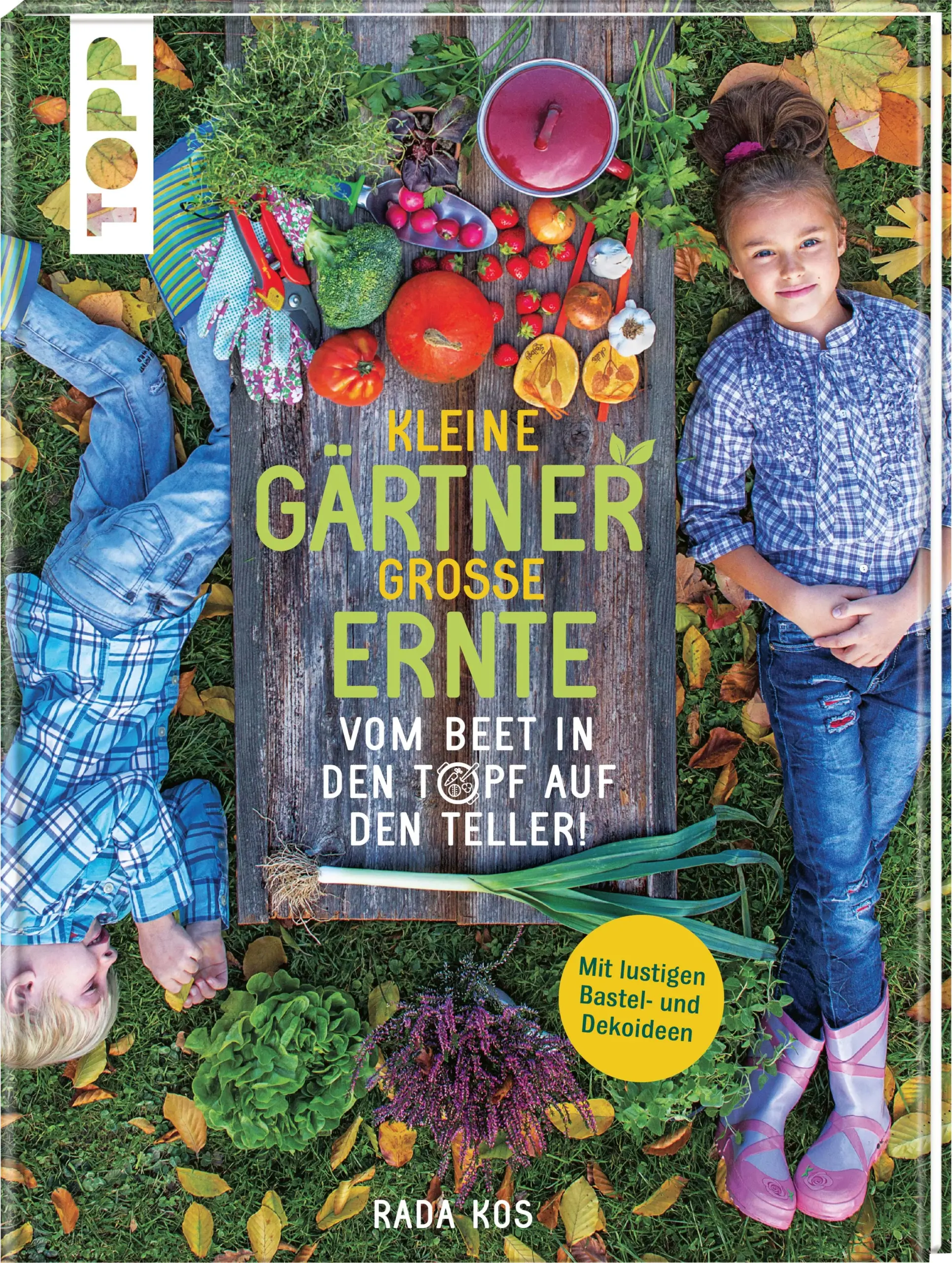 Endlich nachhaltig leben Es ist so großartig leckeres Gemüse im eigenen Garten oder auch im Balkonkasten anzubauen und daraus Köstliches zu kochen! Schritt für Schritt zeigen die Fotos Eltern und Kindern wie das Gärtnern geht: Aus Samen zieht man kleine Pflänzchen, ruckzuck baut man eine Pyramide für die Bohnenranken oder lernt Schädlinge auf natürliche Weise zu bekämpfen. Ackern, Jäten und Ausgeizen lohnen sich! Denn eine luftige Baisertorte mit frischen Beeren oder selbstangebaute Maiskolben direkt vom Grill sind unvergleichlich. Machen Sie mit: Vom Beet in den Topf auf den Tisch!