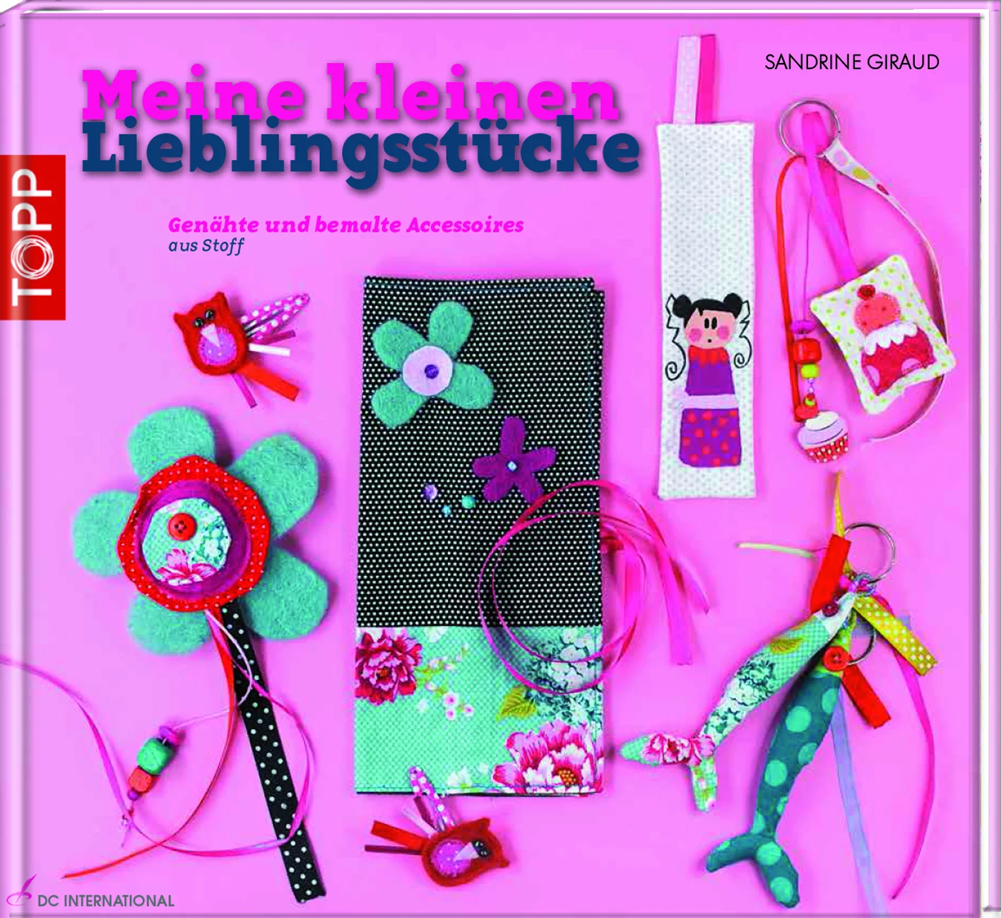 Meine kleinen Lieblingsstücke. Genähte und bemalte Accessoires aus Stoff. Genähte Geschenke in frechem Stil neue Technik-Kombi: Textilmalen und Nähen. Aus Filz, Perlen, Bändern, Knöpfen und bunten Stoffen entstehen mit einfachen Nähtechniken viele entzückende kleine Wesen. Mit Stoffmalfarben beschriftet, verziert und individualisiert werden die witzigen Motive zu ganz besonderen Hinguckern. 64 Seiten, 24,5 x 23 cm, Hardcover