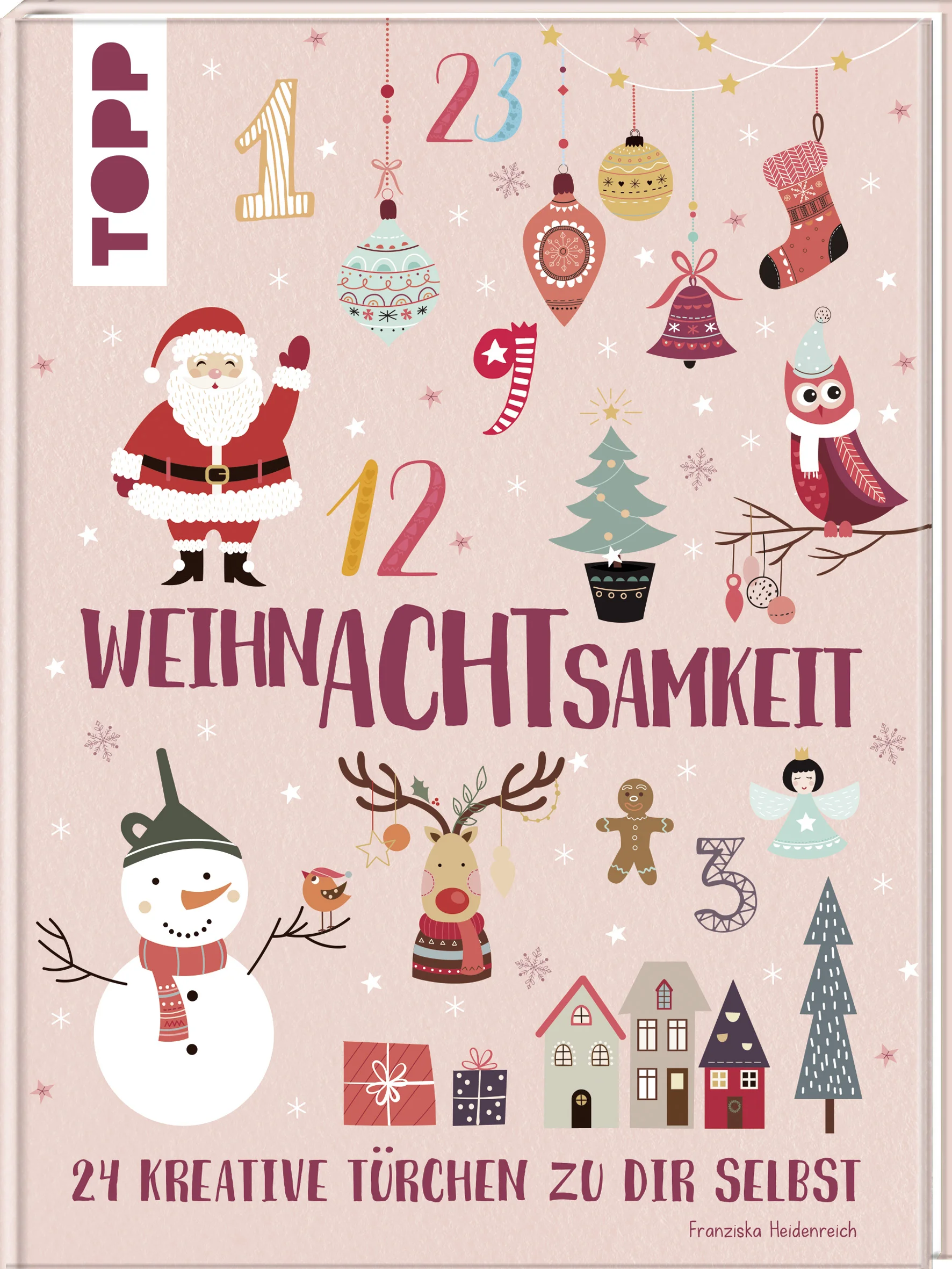 Der erste Adventskalender nur für mich! Eisblumen am Fenster, der Duft von Zimt und Orangen, eine heiße Tasse Tee. Beisammensein, Heimatbesuch und ganz viel Nostalgie und Geborgenheit – die Vorweihnachtszeit ist die schönste und zugleich trubeligste Zeit des Jahres! Und genau darum ist sie so perfekt geeignet, um sich mal wieder auf das Wichtige im Leben zu besinnen, das Leben zu entschleunigen und neue Kraft zu tanken. Mit diesem Kalender nehmen Sie sich dafür bewusst Zeit: 24 kreative Weihnachtsrituale lassen mich zu mir kommen und ein wenig achtsamer werden. Die beigelegten Aufkleber mit Letterings können etwa auf Christbaumkugeln aufgebracht werden - für individuell gestalteten Baumschmuck mit Botschaft. Basteln, Entspannen, Backen, Schenken, Dekorieren – für eine ganz persönliche, spannende, besinnliche und herzenwärmende Weihnachtsamkeit! Neuauflage von ISBN 978-3772477973.
