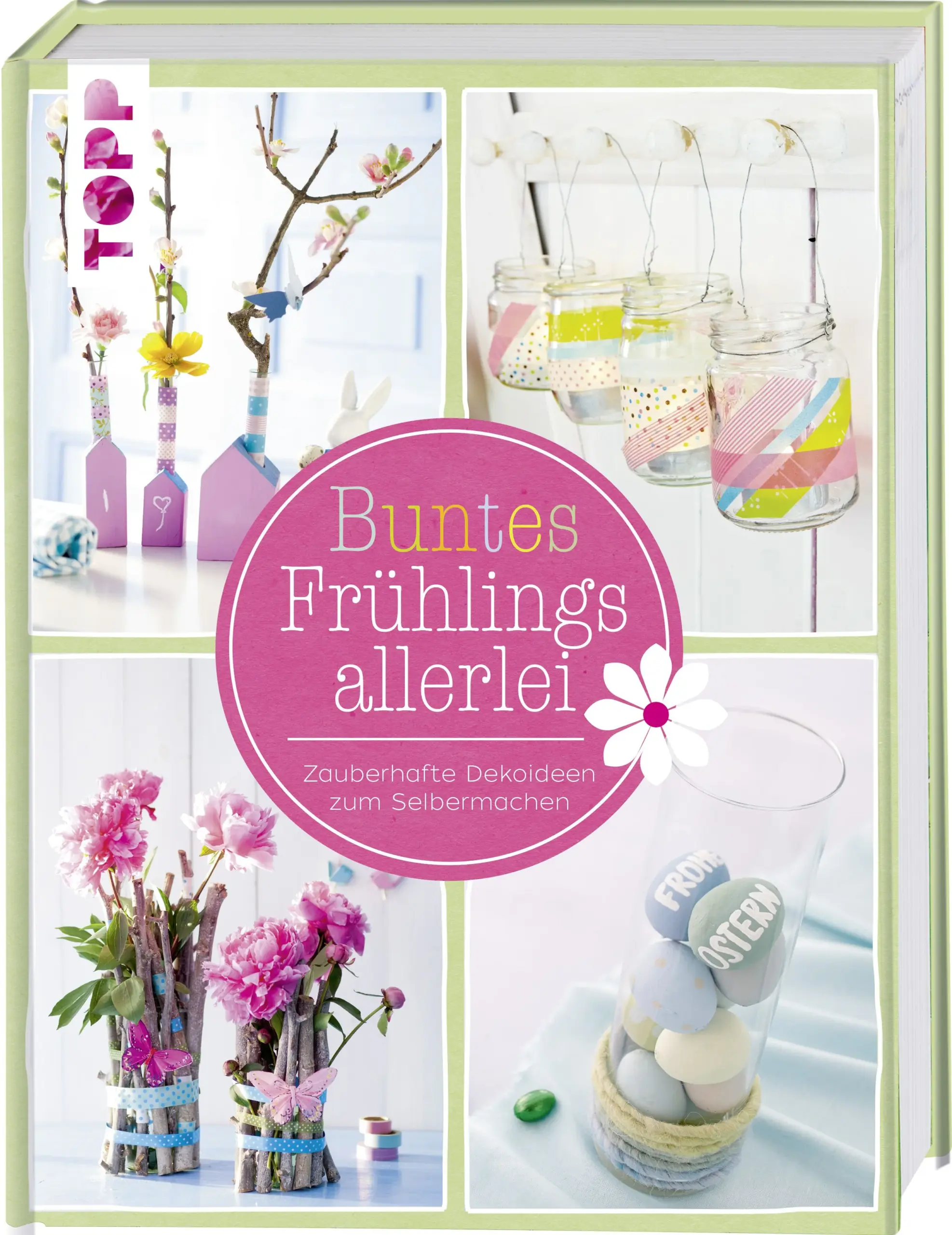 Ein buntes Potpourri an dekorativen Frühlingsideen! Frische Farben, der angesagte Pastelllook und viel Naturmaterial bringen den Frühling auch in Ihr Zuhause. Zahlreiche, dekorative Modelle aus verschiedenen Materialien läuten die wärmeren Monate ein und hübsche Blumenarrangements machen Lust auf Ostern und vertreiben den Winterblues endgültig aus Ihren vier Wänden. Basteln Sie sich frühlings-froh!