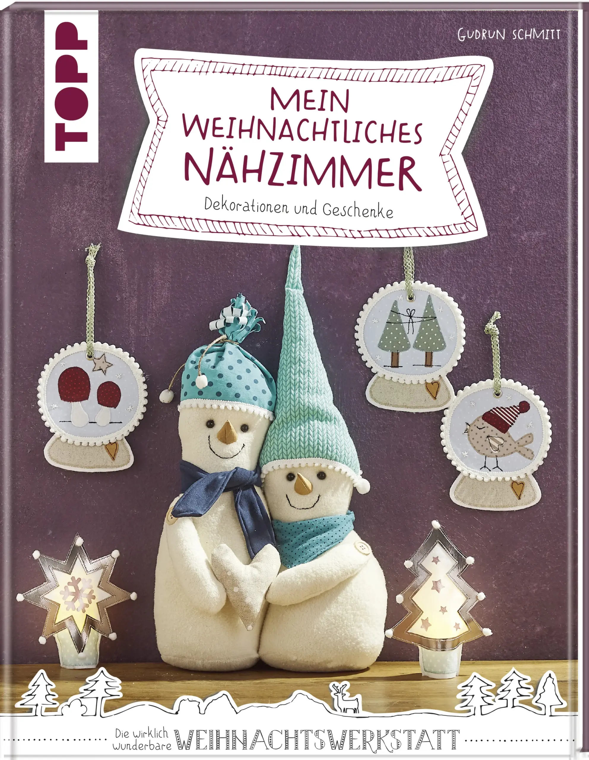 Winterzeit ist Nähzeit! Passionierte Näherinnen ebenso wie Anfängerinnen freuen sich über neue, liebevolle Ideen für die Winter- und Weihnachtszeit. Geschenke für die Liebsten sind ebenso mit dabei wie Dekorationen für Ihr gemütliches Zuhause. Neue Ideen wie z. B. Hüllen, die aus Luftballons dekorative Weihnachtskugeln machen, Leuchtideen für LED-Lichter oder Schneekugeln machen richtig Lust aufs Nacharbeiten. Dank der ausführlichen Anleitungen gelingen die bezaubernden Nähideen auch Anfängerinnen und der Freude am Nähen, Dekorieren, Feiern und Verschenken steht nichts mehr im Weg.