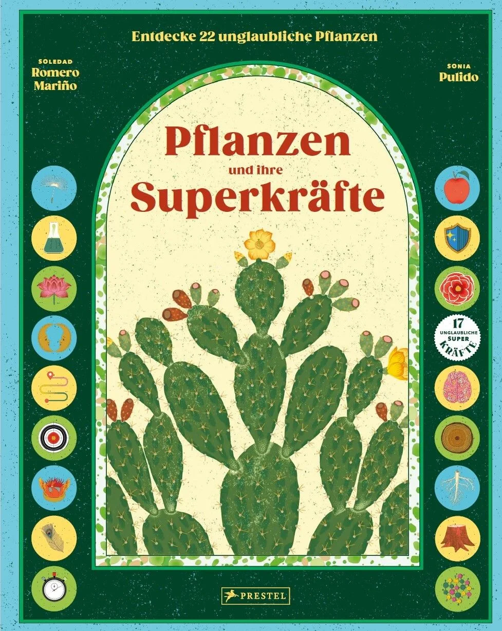 Du wirst staunen, was Pflanzen alles können! Entdecke die faszinierende Welt der Super-PflanzenPflanzen sind beeindruckende Organismen, die für die Entstehung und die Entwicklung von Leben auf der Erde eine Schlüsselrolle spielen. Der Afrikanische Baobab kann zum Beispiel über 1000 Jahre alt werden, die Blüte der indischen Lotosblume kann ihre Temperatur regeln, wohingegen diejenige der Titanenwurz bis zu 126 kg wiegen kann. Die Mimose kann mit schnellen Bewegungen auf Reize reagieren.In diesem stilvoll gestalteten Buch lernen Kinder außergewöhnliche Pflanzen und ihre besonderen Fähigkeiten kennen. Es werden 17 Superkräfte wie „Superwurzeln“, „Superimitation“ oder „Superfrüchte“ vorgestellt und den Pflanzen zugeordnet. Außerdem hat jede Pflanze eine Punktzahl, die anzeigt, wie stark sie ist. So entdecken junge Pflanzenforscher*innen spielend 22 erstaunliche Pflanzen und ihre Eigenschaften.