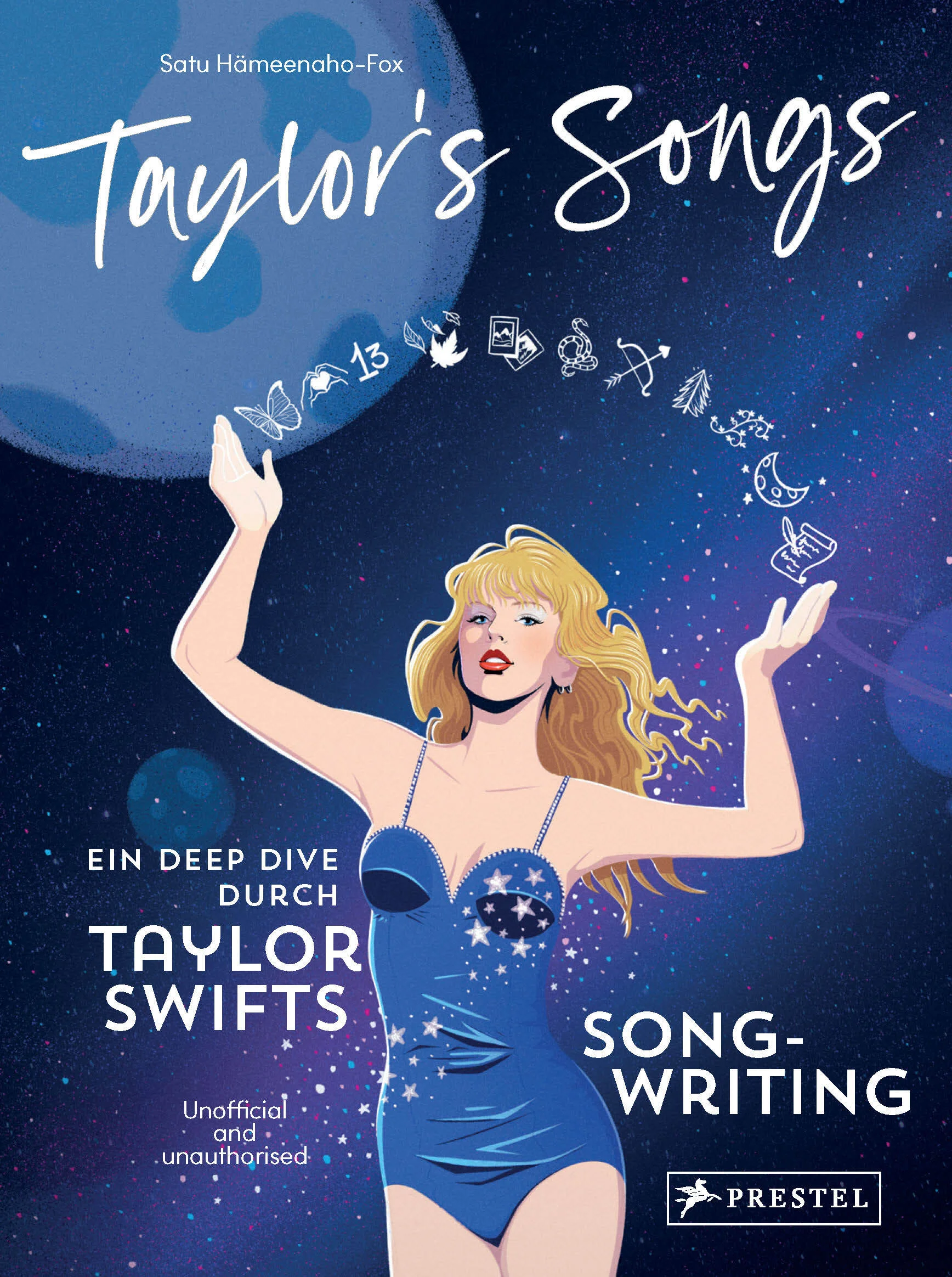 Tauche ein in die Welt von Taylor Swift mit dieser inoffiziellen illustrierten Hommage an ihr Leben und WerkTaylor Swift ist kein gewöhnlicher Popstar. Einfühlsam und vertraut, vielschichtig und poetisch setzt sich die begnadete Songwriterin in ihrer Musik mit Liebe, Freundschaft, Liebeskummer, Verlust, Empowerment und Selbstfindung auseinander. In ihren Songs erkennen sich Millionen von Fans wieder.Welche persönlichen Erfahrungen und musikalischen Einflüsse hinter ihren Liedern stecken, erkundet diese bezaubernd illustrierte, inoffizielle Hommage an die Musikerin, Geschäftsfrau und Katzenliebhaberin.In Taylor’s Songs tauchst du tief in die Geschichte von Taylor Swifts Leben anhand ihres Songwritings ein. Entdecke, wie sich Taylor von einer „Era“ zur nächsten gewandelt hat, angefangen bei ihrem Debütalbum über Speak Now und 1989 bis hin zu Folklore und Midnights. Außerdem geht es um Taylors Entwicklung als Frau im Musikbusiness, ihre genreübergreifenden Erfolge, bahnbrechenden Tourneen und ihre leidenschaftlichen Fans. Mit faszinierenden Analysen ihrer Texte, Swiftie-Insidern, Erklärungen zu Fan-Theorien und Easter Eggs, ist dieses Buch ein Must-have für alle Swifties.