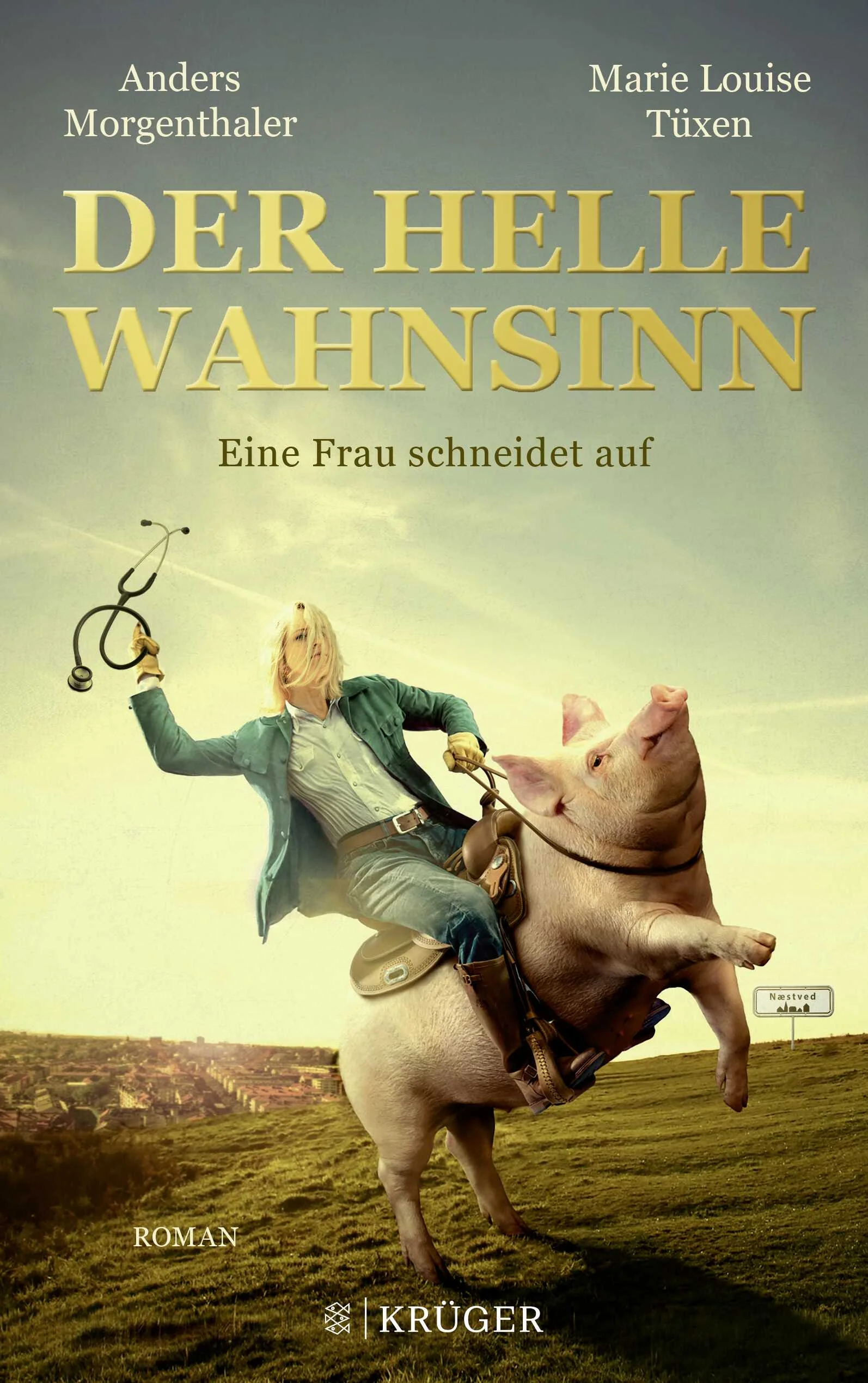Die extravagante, unkorrekte Komödie aus Dänemark: »Herrlich absurd und wahnsinnig lustig – die verrückte Geschichte über eine Frau, die alles auf eine Karte setzt für eine zweite Chance.« LitteratursidenSie ist herzlich, patent und am Tiefpunkt: Helle hat mal Tiermedizin studiert, dann ist sie Metzgerin geworden, eine Meisterin ihres Fachs. Doch jetzt steht sie ohne Job da, statt Liebe gibt es nur – na ja, und ihre 18-jährige Tochter spricht nicht mehr mit ihr. Da wird Helle zu einem Aushilfsjob ins Krankenhaus geschickt. Anstelle eines Tranchiermessers, hat sie plötzlich ein Skalpell in der Hand und rettet damit Leben. Helle macht weiter – weil sie es kann.»Der Helle Wahnsinn« von Marie-Louise Tüxen und Anders Morgenthaler ist eine berauschend witzige Betrugsgeschichte um eine Frau, die versucht, ihr Leben, ihre Würde und ihre Tochter zurückzugewinnen.