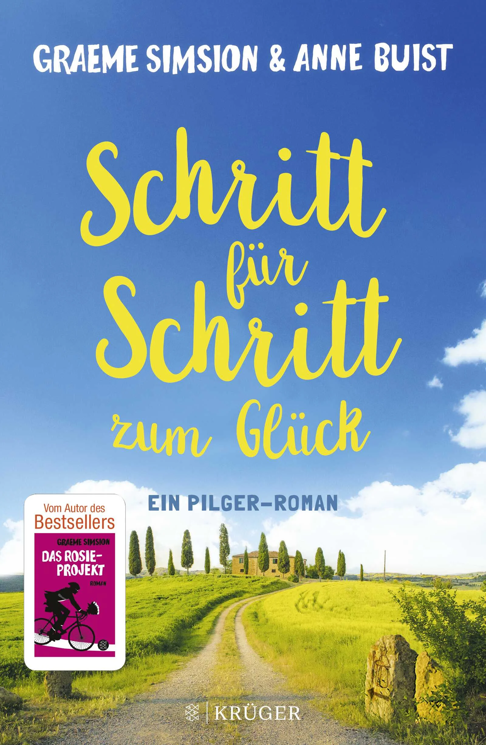 Der unterhaltsame Pilgerweg-Roman durch Italien von Bestseller-Autor Graeme Simsion (»Das Rosie-Projekt«) Als Zoes gute Freundin Camille sie bittet, mit ihr aufzubrechen und den Franziskus-Weg bis nach Rom zu wandern, stimmt sie spontan zu. Der Pilgerweg, die skurrilen Herbergen, der Muskelkater unter Zypressen - all das ist ein Abenteuer. Besonders, als Zoe dabei Martin begegnet, dem Mann, mit dem sie schon einmal von einem gemeinsamen Leben geträumt hatte. Eröffnet dieser Weg durch Italien eine zweite Chance für die beiden?Ein Roman übers Aufbrechen und Ankommen und darüber, was uns im Leben und in der Liebe wirklich wichtig ist.»Bewegend, mit sanftem Witz.« New Daily, MelbourneBestseller-Autor Graeme Simsion (»Das Rosie-Projekt«) und seine Frau, Psychologin und Autorin Anne Buist, haben »Schritt für Schritt zum Glück«  gemeinsam geschrieben, jeder aus seiner Perspektive, wie bei ihrem Jakobsweg-Roman »Zum Glück gibt es Umwege«. Beide kennen den Franziskusweg aus eigener Wandererfahrung.