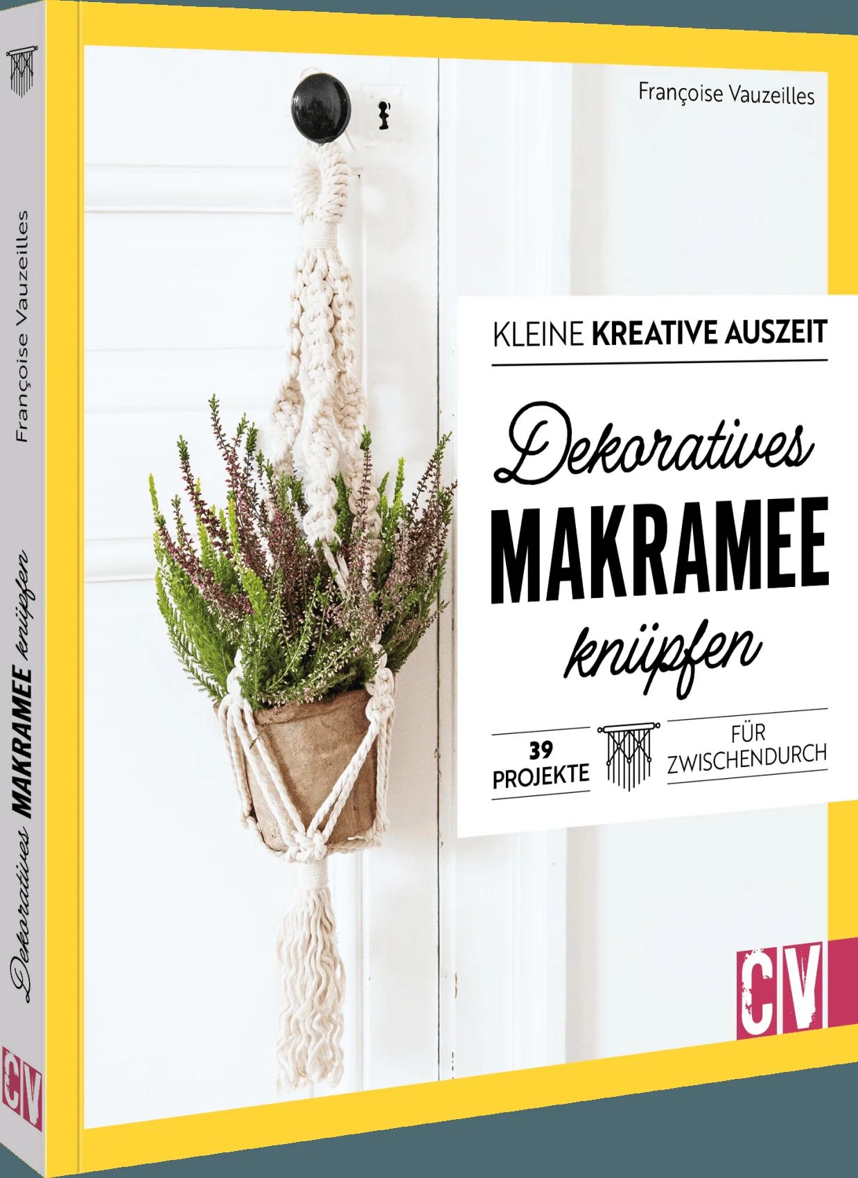 Perfekt für eine kreative Auszeit: Knoten von Makramee-Projekten ist ein toller Zeitvertreib. Mit einfachen Schritt-für-Schritt-Anleitungen lassen sich wunderschöne Blumenampeln, Kissen, Wandbehänge, Taschen und vieles mehr gestalten. Die Knoten werden einfach und anschaulich mit vielen Bildern erklärt. Das Buch bietet sowohl Anfängern als auch Fortgeschrittenen grenzenlose Möglichkeiten. Die schnellen und spaßigen Projekte sind perfekt für kreative Pausen zwischendurch. .