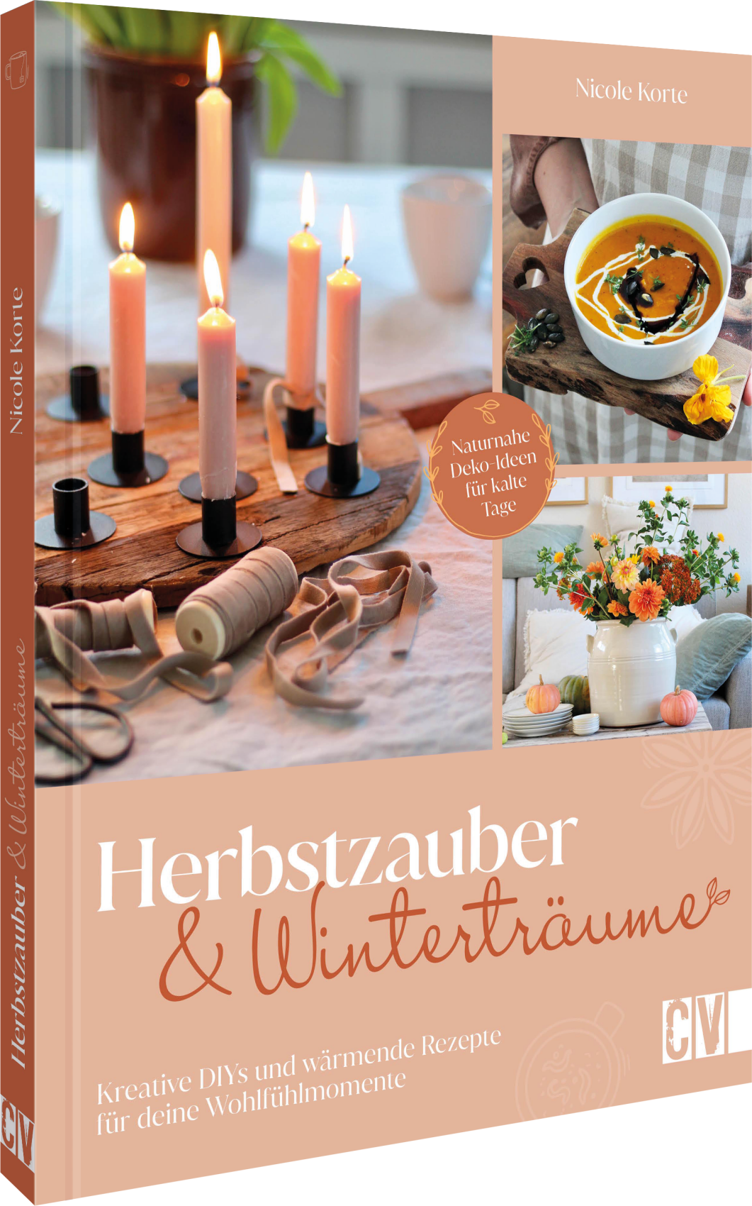 Die kalte Jahreszeit wird zur Wohlfühlzeit! Mit zauberhaften Deko-Tipps, wärmenden Rezepten und liebevollen Einblicken in das Zuhause von Nicole Korte verwandelt sich jeder Raum in ein gemütliches Nest. Dieses Buch ist eine Einladung, sich rundum wohlzufühlen und das Heim mit Liebe und Wärme zu füllen. Egal ob bei einer Tasse Tee oder inmitten der Familie – hier entstehen Momente, die das Herz erwärmen
