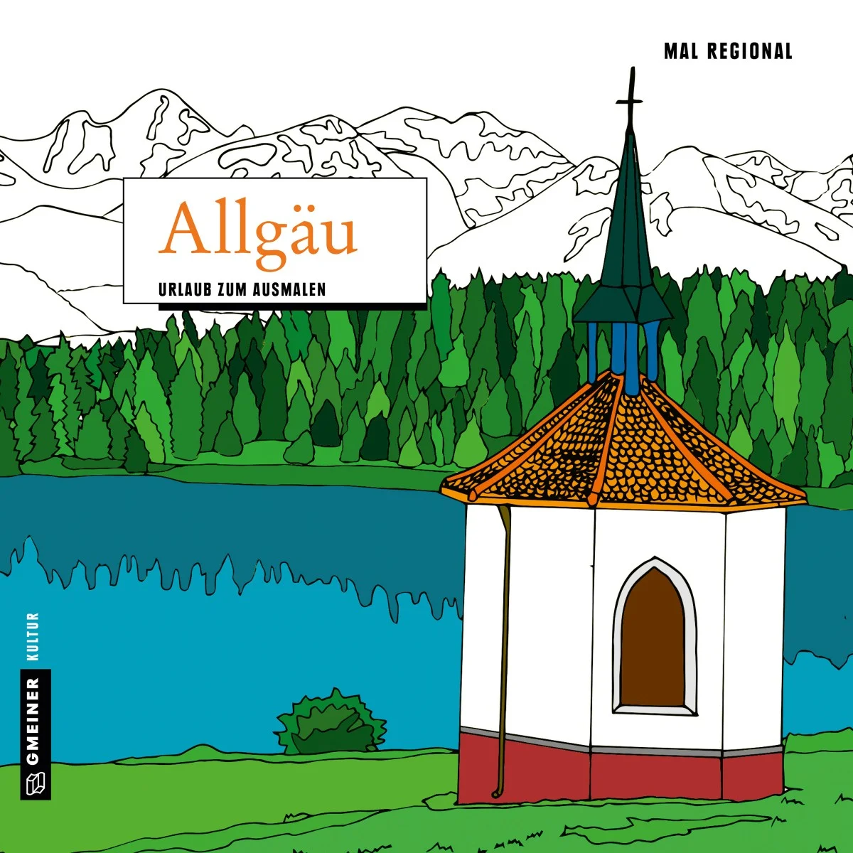 In diesem Buch finden Sie 30 detaillierte Motive der schönsten Orte im Allgäu, die Sie ganz nach Lust und Laune mit Farbe zum Leben erwecken können. Greifen Sie zum Stift und lassen Sie Ihrer künstlerischen Ader freien Lauf! Erfahren Sie außerdem zu jedem Bild Wissenswertes über das Motiv.