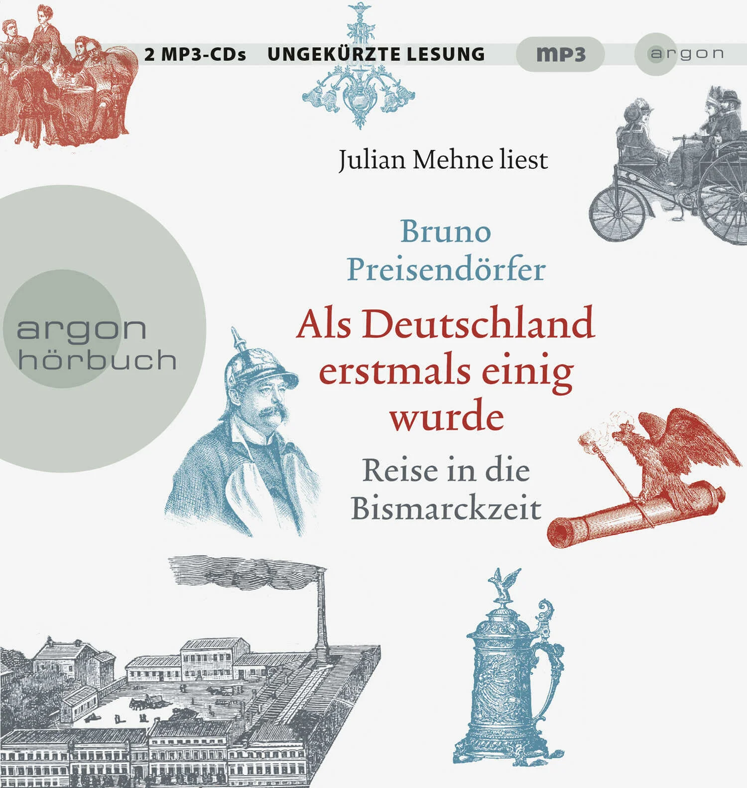 Eine faszinierende Zeitreise mit Bruno Preisendörfer ins Deutschland des 19. JahrhundertsAls sich Wilhelm I. – von Bismarck dazu gedrängt – 1871 zum Kaiser krönen ließ, war »sein« Berlin noch »die einzige europäische Großstadt, in welcher wir tagtäglich an den Ufern stinkender Rinnsteine wandeln« – eine Kanalisation gab es nicht. Als Bismarck 1890 ging, waren bereits 144 Kilometer an Kanälen gebaut und 584 Kilometer an Rohrleitungen verlegt. Was das für die Nasen der Bewohner bedeutete, kann man in Bruno Preisendörfers spannendem Hörbuch Als Deutschland erstmals einig wurde hautnah erfahren.In unglaublicher Geschwindigkeit wurden Fabriken gebaut, die Bevölkerung vervielfachte sich und das Gefälle zwischen Arm und Reich wuchs enorm. Preisendörfer nimmt uns mit auf eine lebendige Reise durch die deutsche Sozial- und Kulturgeschichte des 19. Jahrhunderts. Wir tafeln mit Fontane, gehen mit Marx zur Arbeiterversammlung und begleiten den Kaiser zur Krönung.Ein faszinierender Einblick in eine Zeit des Umbruchs und der Veränderungen, der Geschichte lebendig werden lässt.