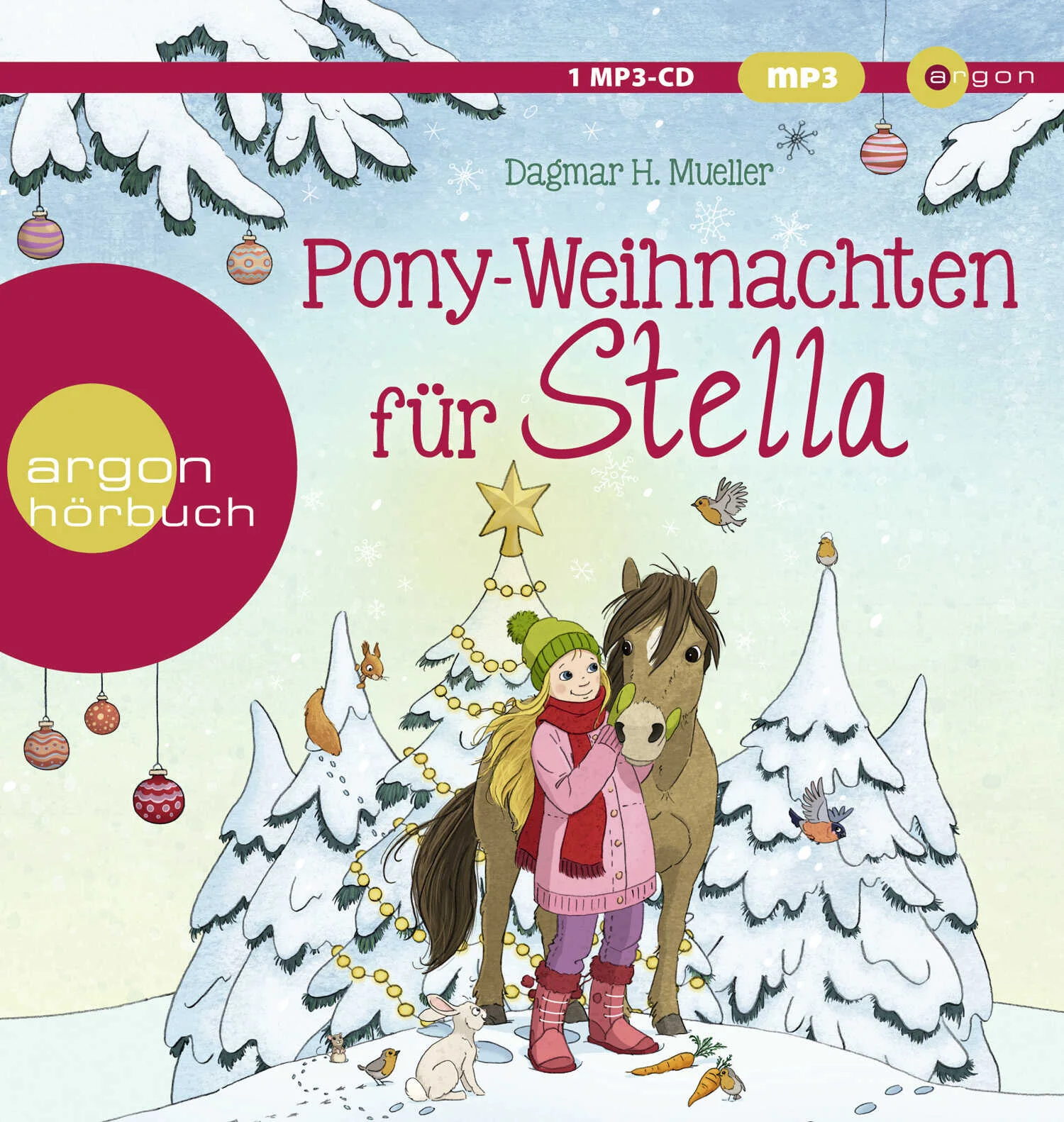 Eine Ponysuche im AdventStellas Adventskalender ist dieses Jahr eine Enttäuschung: nur mit Bildern hinter den Türchen! Und dann auch noch so unpassende: ein Pony, ein Pinguin, ein Lastwagen … Doch Tag für Tag entdeckt Stella mehr Zusammenhänge zwischen dem Adventskalender und dem Geheimnis um das aus einem Schaustellerbetrieb verschwundene Pony, und vielleicht, ganz vielleicht, wird in diesem Jahr ja doch ein ganz großer Weihnachtswunsch Wirklichkeit …Die bekannte Hörbuch- und Synchronsprecherin Tanja Geke erzählt die Geschichte von Stellas besonderer Adventszeit mit ganz viel schneeknisternder Spannung und schokoladiger Wärme.
