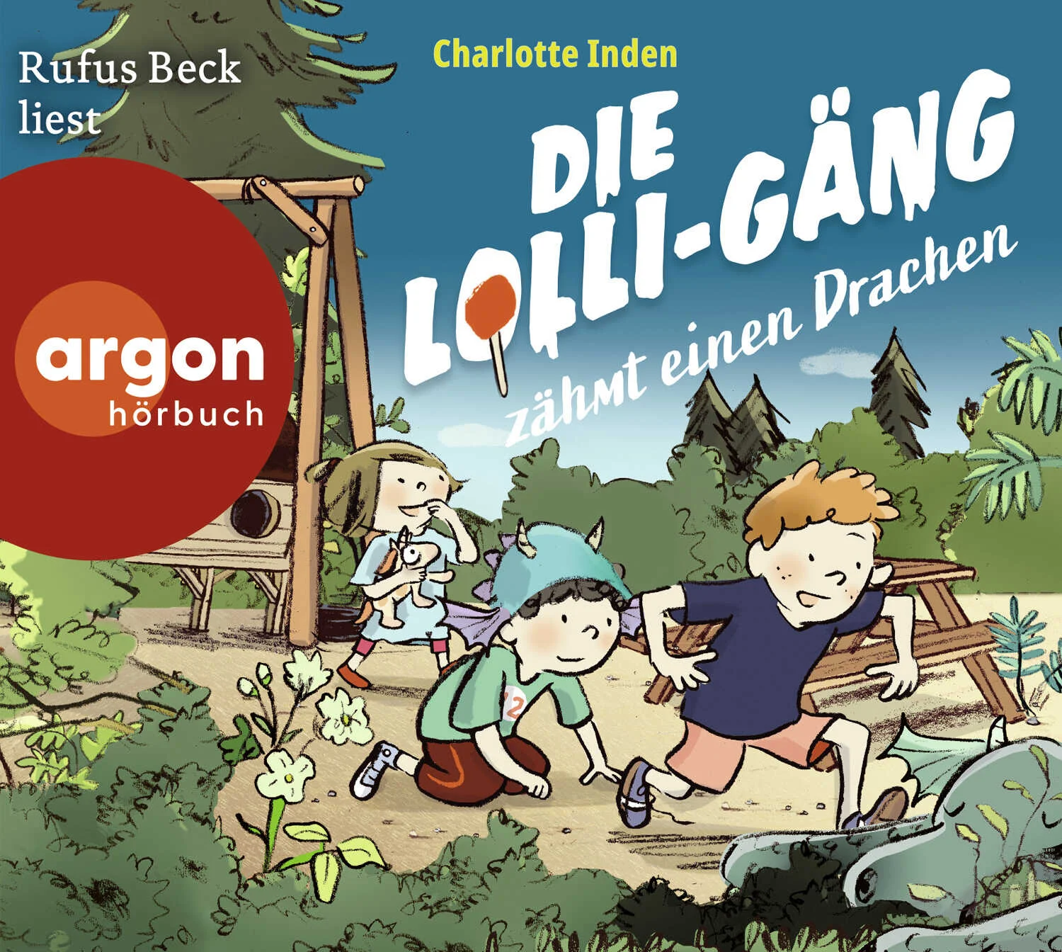 Endlich ein neues Abenteuer der Lolli-Gäng!Drachenzähmen? Leicht gedacht, schwierig gemacht!In ihrer Fantasie werden Theo, Tom und Lotti diesmal zu Rennfahrern, Piratinnen, Drachenreitern und Ritterinnen. Und was da in ihrer Gasse im Schatten eines Torbogens lauert, das kann doch nur ein Drache sein, oder? Nur, was fängt man mit einem Drachen an? Da ist die Unterstützung durch echte Rittersleute gefragt, mit edlem Herzen und viel Mut. Erstaunlicherweise können die in vielerlei Gestalt daherkommen: Da wäre Penelope, die nicht an Drachen glaubt. Eigentlich. Oder der fiese Nils, der immer den Pausenhof unsicher macht. Bis jetzt. Aber die Begegnung mit einem – beinahe – echten Drachen verändert jeden. Also: Abenteuer gibt es überall, man muss nur richtig hinschauen!Rufus Beck ist Schauspieler, Regisseur, Autor und Hörbuchproduzent. Mit Lolli im Mund liest er Die Lolli-Gäng natürlich nicht ein, aber ansonsten versetzt er sich ganz in die Rollen von Theo, Tom und Lotti!