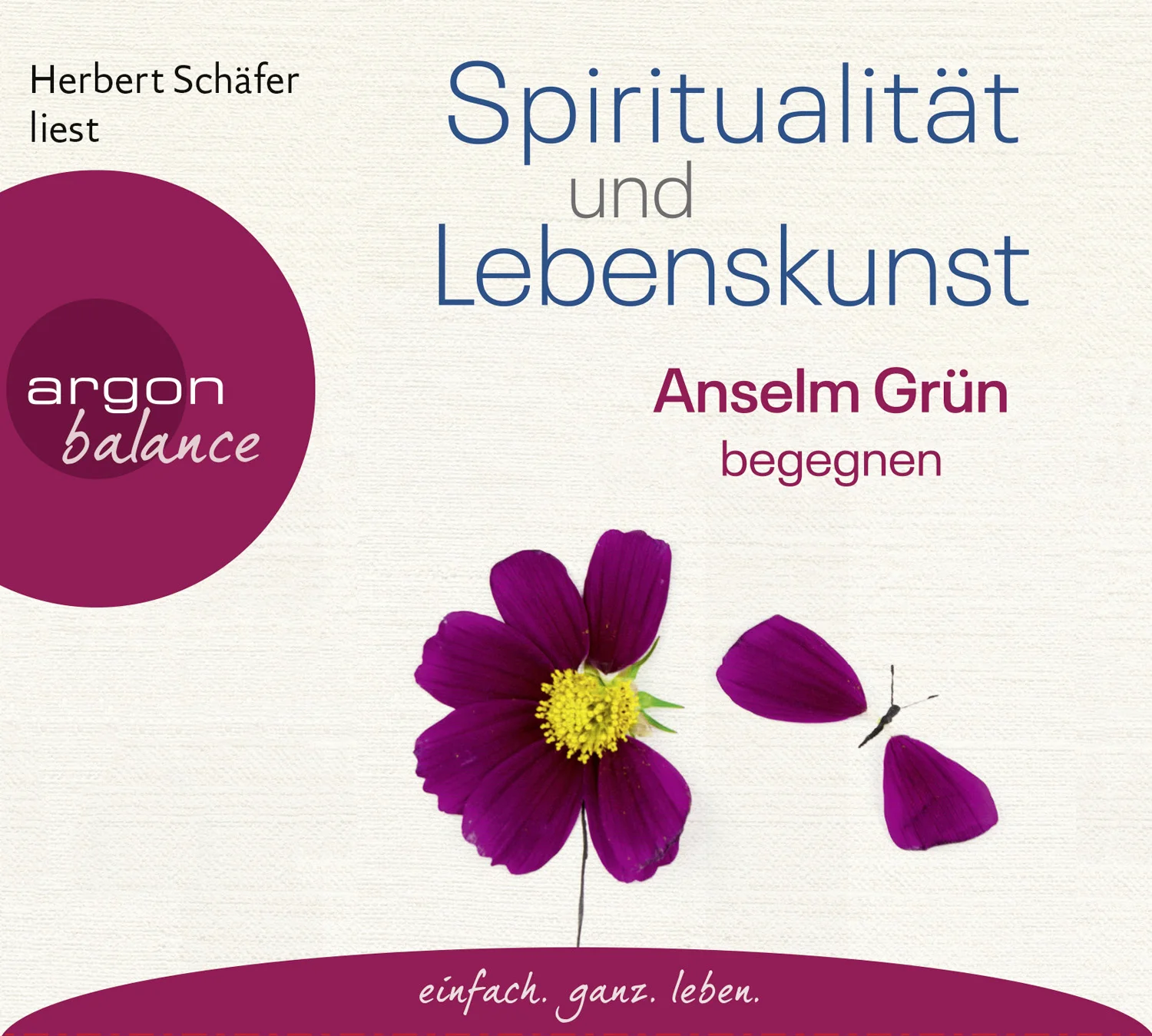 Zum 75. Geburtstag von Pater Anselm Grün.Pater Anselm ist Mönch der Benediktinerabtei Münsterschwarzach und der bekannteste spirituelle Autor Deutschlands. Über Konfessionsgrenzen hinweg ist er für viele Menschen Ratgeber und geistlicher Wegbegleiter. Dieses Hörbuch ist eine Einführung in die zentralen Themen seiner Bücher und Vorträge: Spiritualität und Lebenskunst. Für Pater Anselm steht der Satz aus der Regel Benedikts im Vordergrund: »In allen Dingen wahrhaft Gott zu suchen«. Das heißt, im ganz konkreten Alltag, in dem wir stehen. Somit ist sein spiritueller Rat auch immer Antwort auf unsere Lebenslagen und Lebenskrisen, geprägt von praktischen Ideen und Tipps, die neue Wege aufzeigen.