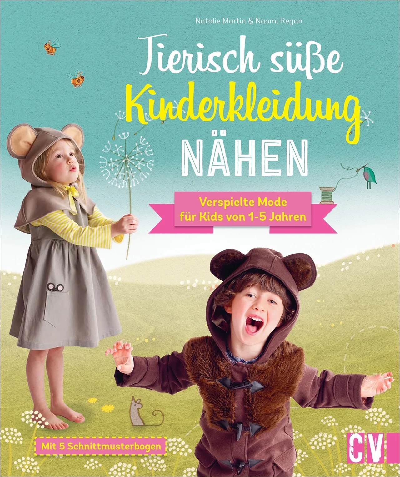Ein kuscheliger Fuchs-Mantel, ein süßes Kleid mit Mäuse-Ohren, eine bequeme Latzhose mit frecher Fuchs-Applikation und viele andere tierische Näh-Projekte warten in diesem Buch darauf, umgesetzt zu werden. Und mit den einfachen Schritt-für-Schritt-Anleitungen und übersichtlichen Schnittmustern fndet jeder Näh-Fan sein Lieblingsteil. Diese süßen Modelle sind perfekt geeignet für den Alltag, aber definitiv nicht alltäglich!
