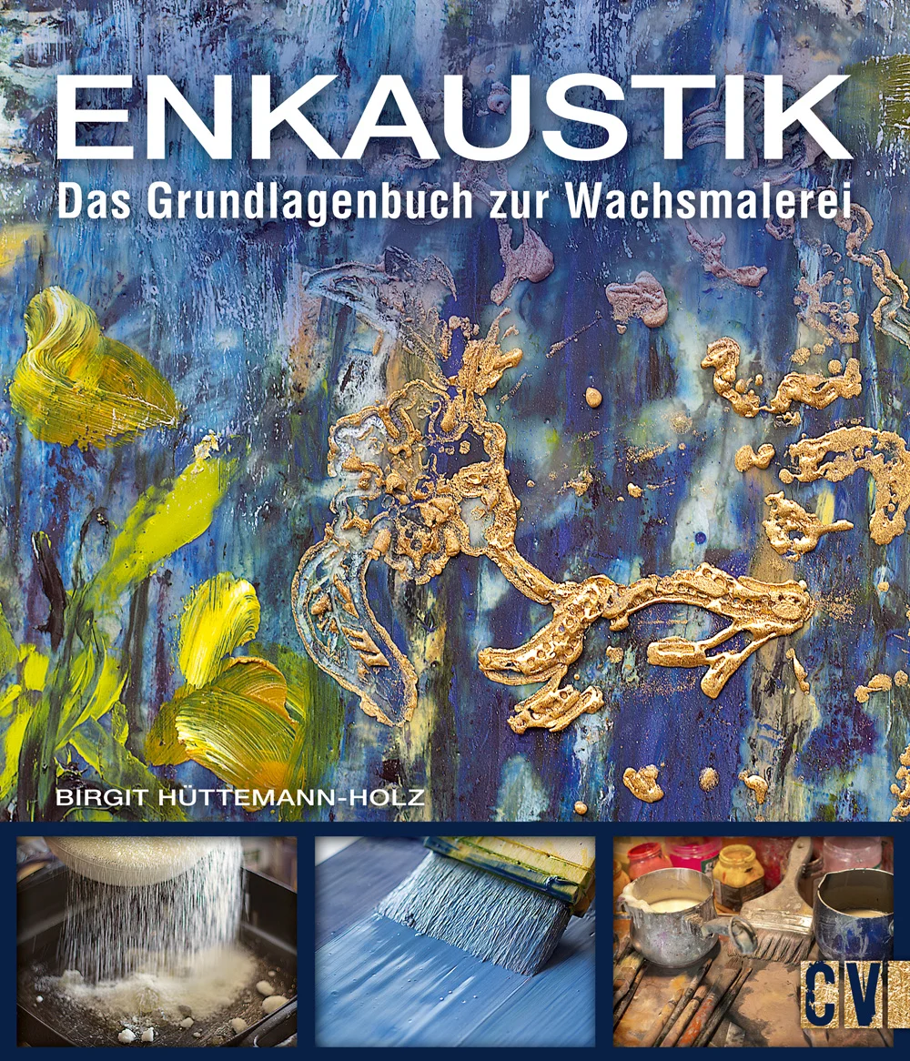 Alte Technik, moderne Kunst!Die Encaustic-Künstlerin Birgit Hüttemann-Holz gibt in diesem Buch eine umfassende Einführung in die Technik der Wachsmalerei. Sie stellt dabei nicht nur alle Materialien, Werkzeuge und Grundtechniken vor, sondern auch das gesamte Spektrum dieser traditionellen Malerei. In vielen Schritt- und Atelierfotos wird erklärt, wie der Weg zum künstlerischen Wachsbild auch Anfängern gelingt. Die Künstlerin erläutert sowohl alle gängigen Maltechniken für glatte Oberflächen als auch die professionelle Gestaltung von strukturierten Bildern. Encaustic-Collagen auf Papier, Metallfolien und mit organischem Material versehen machen deutlich, wie vielfältig die zeitgenössische Wachsmalerei ist und wie groß die Möglichkeiten für die künstlerische Gestaltung mit dem Medium Wachs sein können.