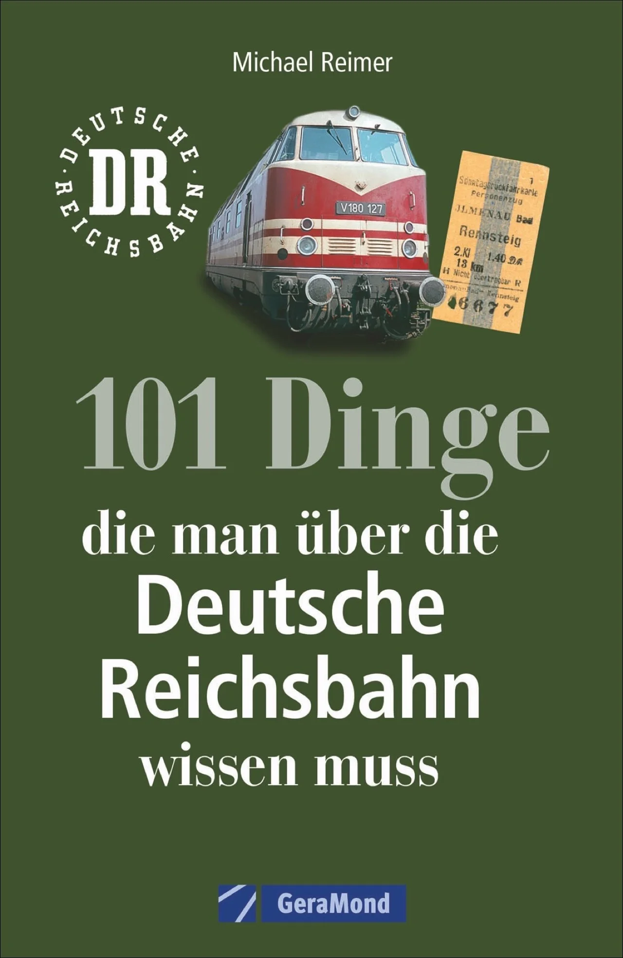 Die Deutsche Reichsbahn (DR) war von 1945 bis 1993 im Einsatz: ein hoch komplexes Staatsunternehmen innerhalb der DDR, das viel Interessantes und Überraschendes zu bieten hatte. Natürlich trieben auch allerhand Kuriositäten Blüten, die – zumindest aus heutiger Sicht – zum Schmunzeln einladen. Der Eisenbahner Michael Reimer machte sich auf, der Geschichte der Reichsbahn nachzuspüren und präsentiert nun seine 101 Aha-Erlebnisse.