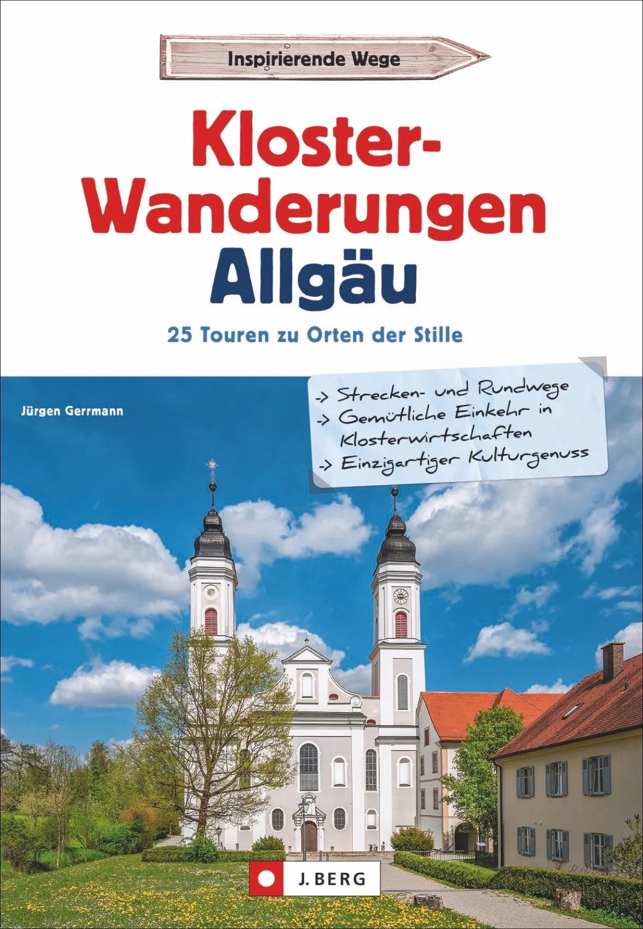 Gallus, Magnus und Ulrich - drei große Heilige haben im Allgäu ihre Spuren hinterlassen. Nicht zuletzt in Form von Klöstern. Jürgen Gerrmann hat zwischen Lindau und Kaufbeuren, Ochsenhausen und Füssen bekannte und unbekannte, bewohnte und verlassene - aber immer sehenswerte Klöster zu Fuß besucht. 23 Wanderungen führen Sie auf schönsten Wegen zu diesen besonderen Orten der Stille, die von herrlicher Natur umgeben sind. Immer mit dabei: Erläuterungen zu den Klöstern! Ausführliche Wegbeschreibungen, Detailkarten zu jeder Tour und GPS-Tracks zum Download begleiten Sie auf Ihren Wanderungen.