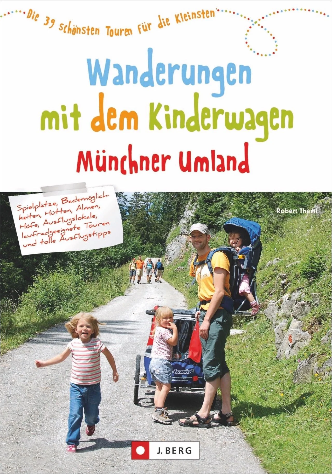 Mit dem Nachwuchs eine Wanderung in der Natur erleben? Bei der Grünwalder Sauschütt Wildschweine beobachten? Mit der Burg Elkhofen eine der besterhaltensten Burgen Oberbayerns erobern? Entdecken Sie München und sein Umland mit Bergen, Schluchten, Tieren, Gewässern, Biergärten … Zwischen Lech und Inn, an der Isar und in der Stadt präsentiert dieser Wanderführer leichte Touren mit dem Kinderwagen. Mit detaillierten Routenbeschreibungen, Detailkarten und vielen Tipps.