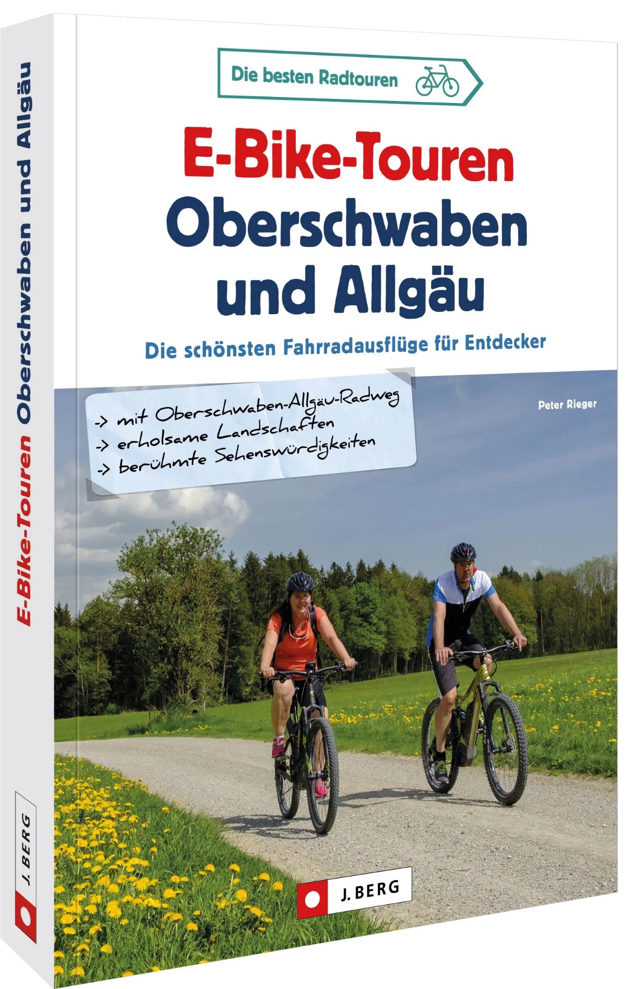 Weiter gehts! – E-Bike Touren in Bayern und Baden-WürttembergAbwechslungsreiche Touren im Ländle. Besonders geeignet für E-Bike-Fahrer und Radfans, die gerne Strecke zurücklegen und dabei Neues entdecken.Egal ob über die Kuppen der Schwäbischen Alb oder quer durch das hügelige Allgäu: Mit dem Rad und Motorunterstützung können die Reize dieser einzigartigen Landschaft wunderbar erkundet werden. Die abwechslungsreichen Touren führen durch malerische Städte, entlang von Flüssen und Seen und durch die wunderbare Natur des Ländles. Mit dabei: der Oberschwaben-Allgäu-Radweg! Der E-Bike-Führer für Oberschwaben und Allgäu – inkl. Oberschwaben-Allgäu-Radweg Deutschlands schönste Radfernwege: Abwechslungs- und kilometerreiche Touren zwischen Ulm und Bodensee Mit ausführlichen Wegbeschreibungen, Detailkarten und GPS-Tracks zum Download