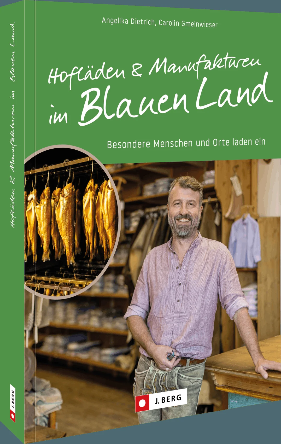 Die Hofläden und Manufakturen sind besondere Orte, hinter denen ihre Besitzer mit ihrer ganz persönlichen Geschichte stehen. Dieses Buch stellt sie vor. Das Beste daran: Die einzigartigen und mit großer Hingabe erzeugten Produkte können Sie selbst entdecken, verköstigen und mit nach Hause nehmen. Besuchen Sie eine Eismanufaktur, einen Fischer am Kochelsee, die Off-Mühle oder eine Seifenmanufaktur – und folgen Sie den Ausflugsempfehlungen.