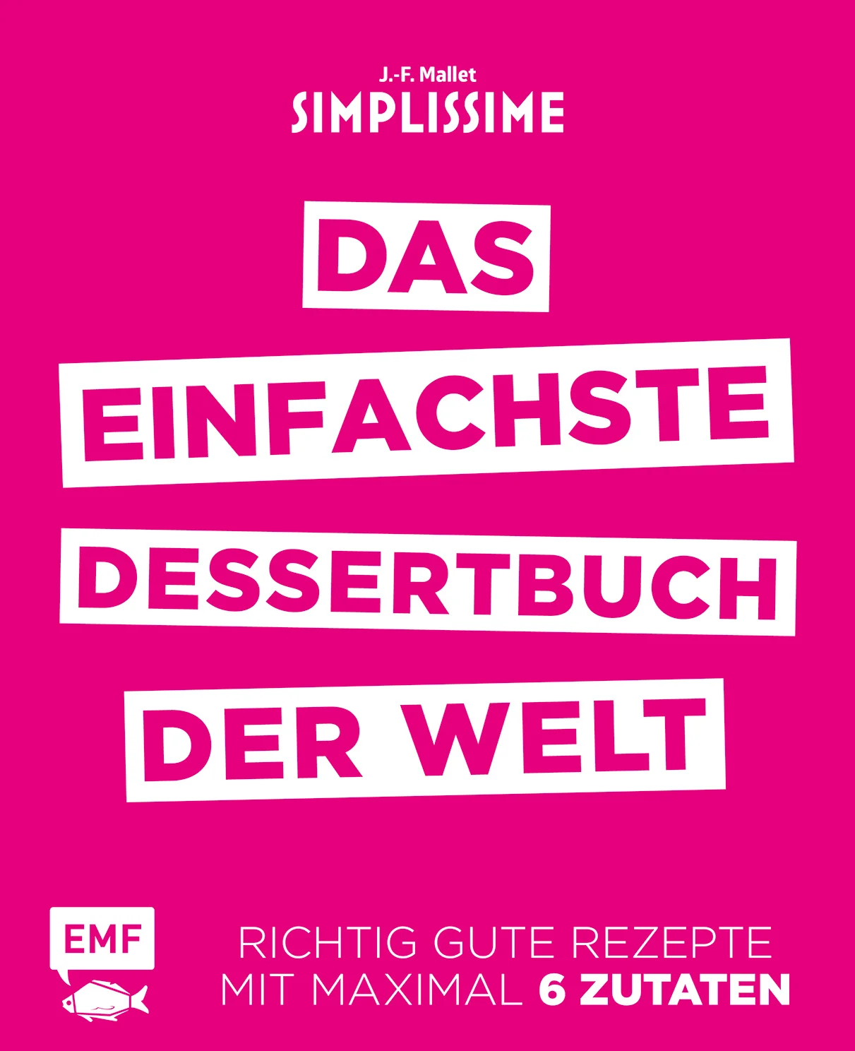 Für Naschkatzen – mit Geling-Garantie! Dass Nachtisch wirklich jedem gelingen kann und auch keine stundenlange Zubereitung erfordert, stellt „Das einfachste Dessertbuch der Welt“ unter Beweis – mit 150 fruchtig-leichten und schokoladig-intensiven Dessert-Variationen, die mit maximal 6 Zutaten in 20 Minuten auf dem Tisch stehen. Tartes, Cremes, süßes Fingerfood, für jeden ist das perfekte Dessert dabei. Apfel-Honig-Tarte, Karamellcreme, Tarte au Chocolat und Amaretti-Creme mit Himbeeren sind nur eine kleine Auswahl der schnellen und unkomplizierten Rezepte. Einige Desserts sind für verschiedene Diäten und Allergien geeignet: sie kommen teilweise ohne Zucker, Mehl oder weitere Allergene aus, manche sind sogar vegan. Durch das reduzierte und klare Layout mit Zutatenfotos und extragroßer Schriftgröße sind die Rezepte schnell erfassbar.