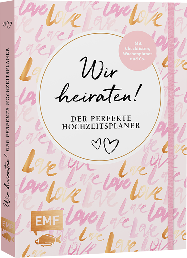 Der romantische Antrag mit Blumen, Champagner und Diamantring ist gerade erst vorbei - da beginnt auch schön der Stress! Wo feiern wir? Wen laden wir ein? Wer sitzt wo und vor allem neben wem? Wer macht die schönsten Blumen und wo findet man das Traumkleid? Gar nicht so einfach, da den Überblick zu behalten. Mit dem wunderschön gestalteter Hochzeitsplaner ist das gar kein Problem! Schritt für Schritt zur Traumhochzeit ist mit den praktischen Checklisten und Profi-Tipps fast ein Kinderspiel. Das angehende Hochzeitspaar hat alle Planungsschritte entspannt im Blick - Zeit und Budgetplanung, Wahl der Location, Hochzeitskleid, Blumendeko, DJ-Wahl und es gibt noch viel Platz für eigene Gedanken, Überlegungen und Notizen. 