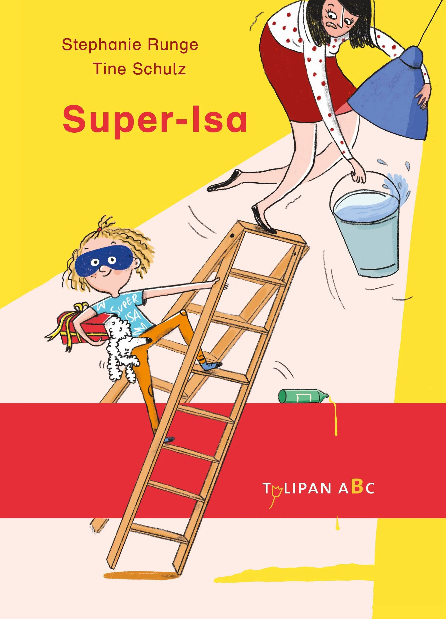 Isa beschließt: Sie wird eine Superheldin! Nicht wenn sie groß ist, sondern jetzt sofort. Sie hat zwar keine Superkraft, aber Gutes tun und anderen Menschen helfen, kann sie ja auch so. Mit Mamas Unterstützung bastelt sie sich ein Kostüm und ist bereit für ihre erste Rettungsaktion. Nach einem anfänglichen Erfolg enden ihre Einsätze jedoch meist in ziemlichem Schlamassel und Isa hat alle Hände voll zu tun, das wieder zurechtzubiegen. Sollte sie ihr Superheldenkostüm an den Nagel hängen? Als sie es am wenigsten vermutet, entdeckt sie dann doch eine Superkraft. Ganz ohne Kostüm.Ausstattung: durchgehend farbig illustriert